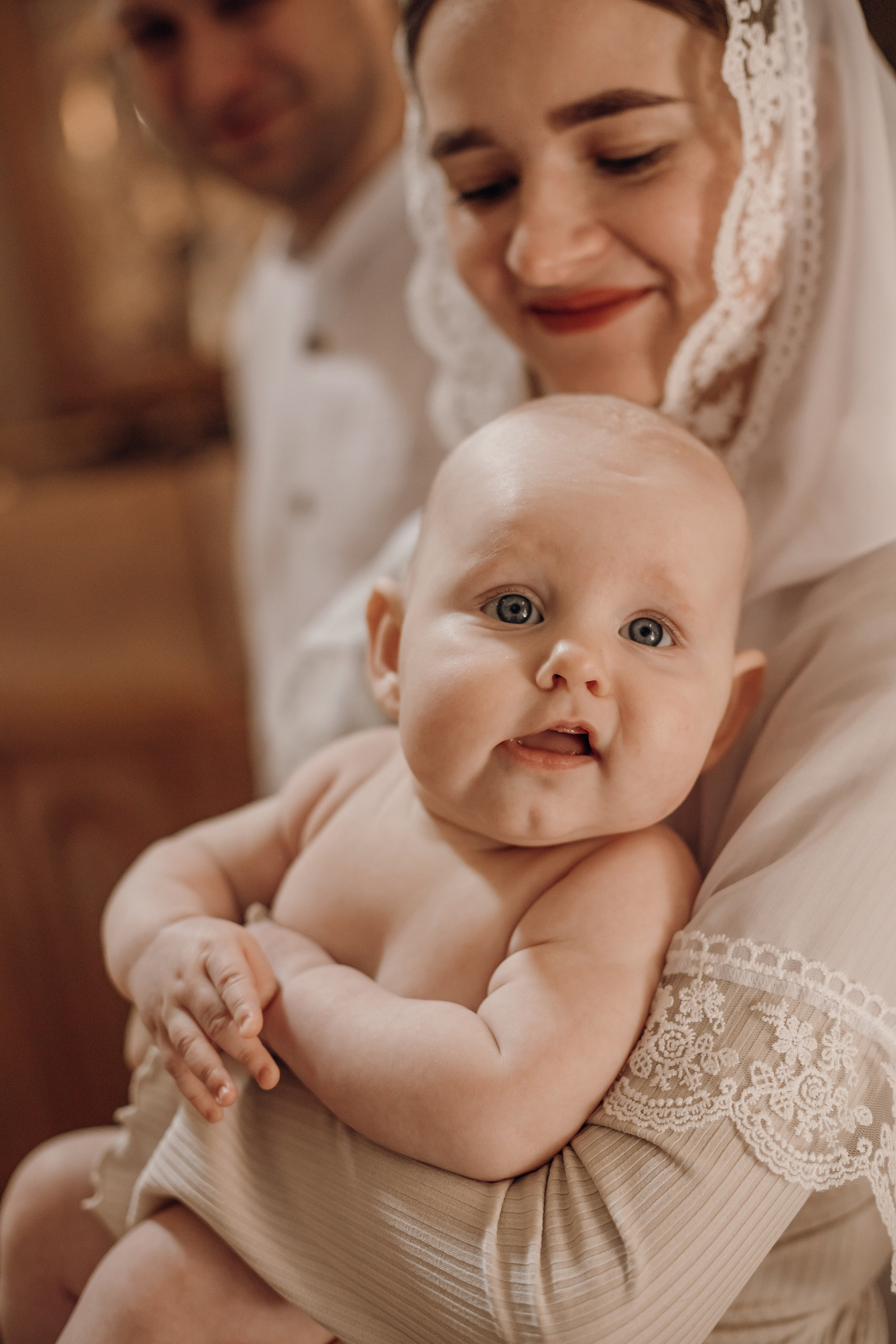 Алина и Дима крестят Миру. Семейный фотограф в Брянске Зурилина Екатерина