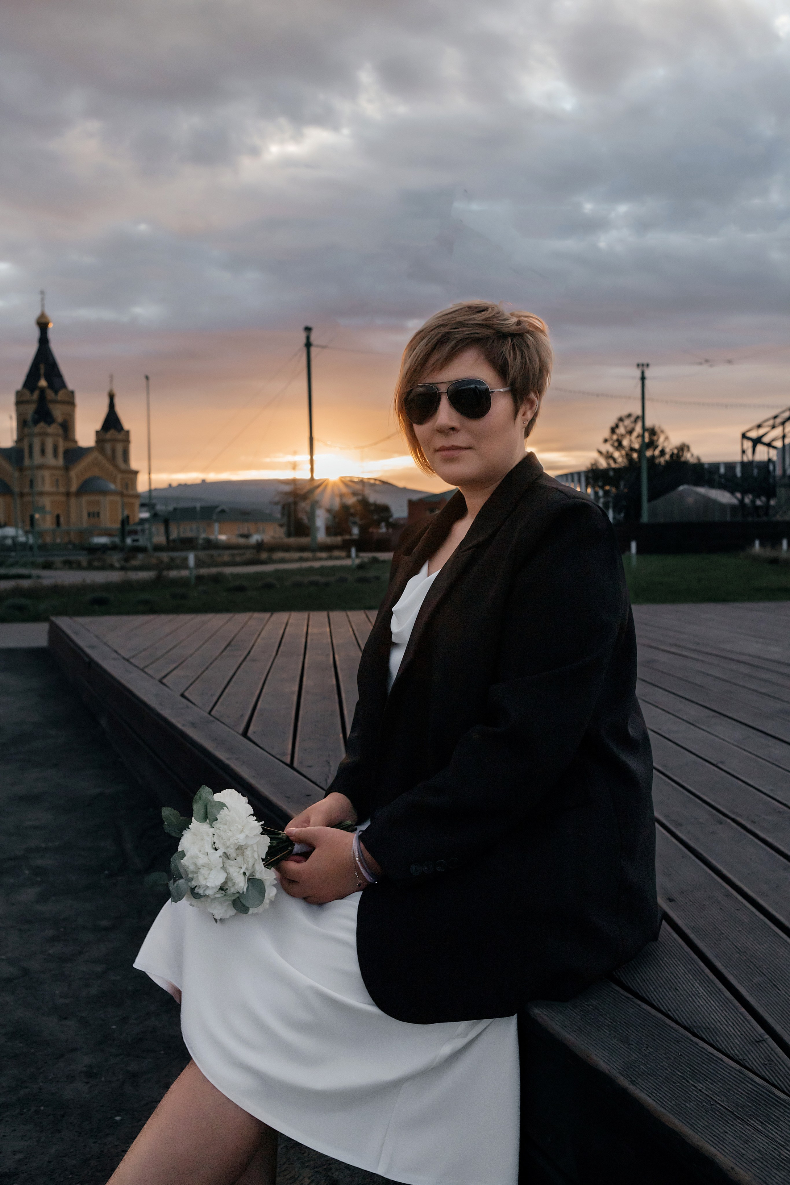 Свадебная прогулка для двоих на закате и в ночном нижнем новгороде. Свадебный фотограф и фотограф Love-Store в Нижнем Новгороде Анастасия