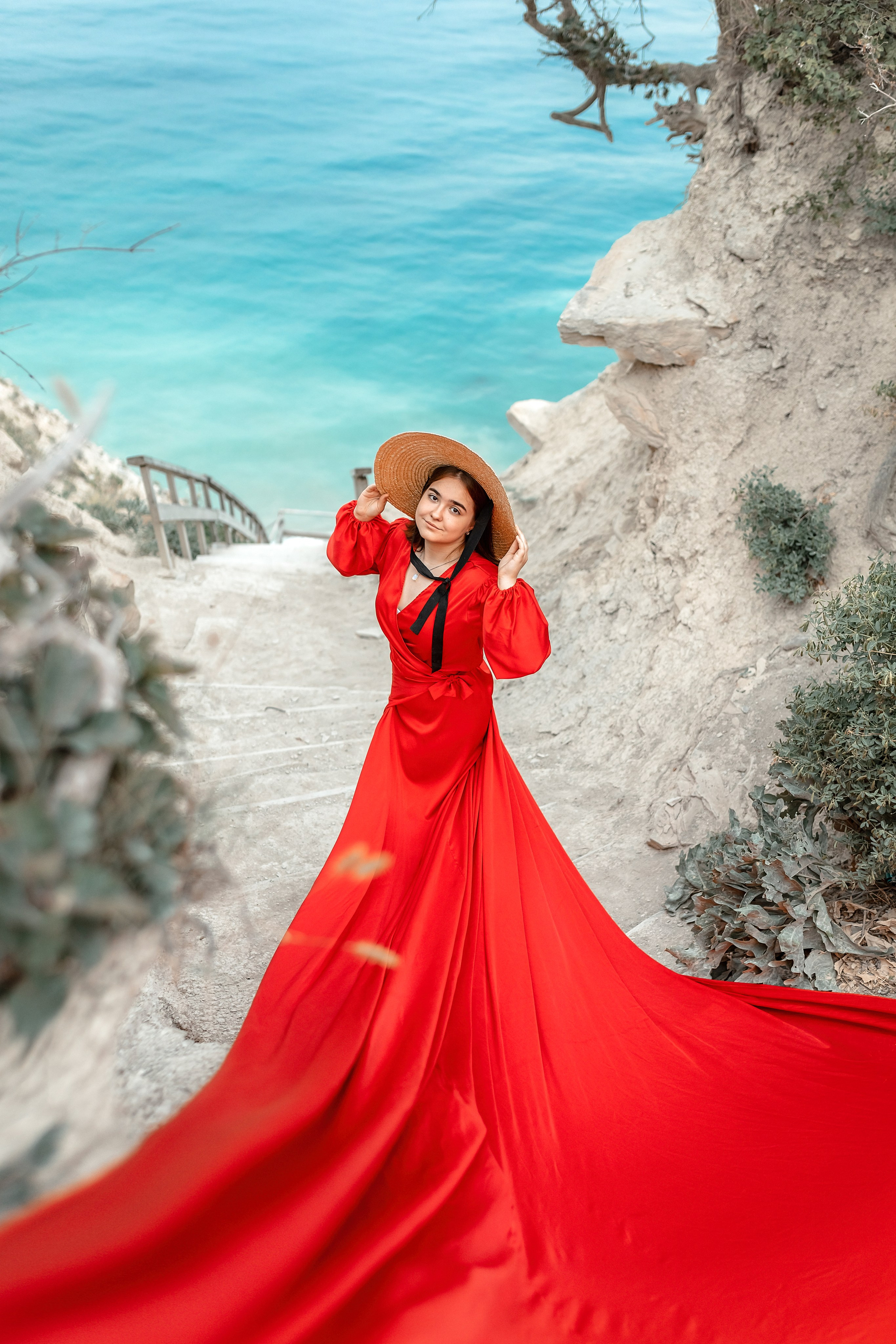 Летящие платья. Художественный фотограф Анапа Александра Долбикова