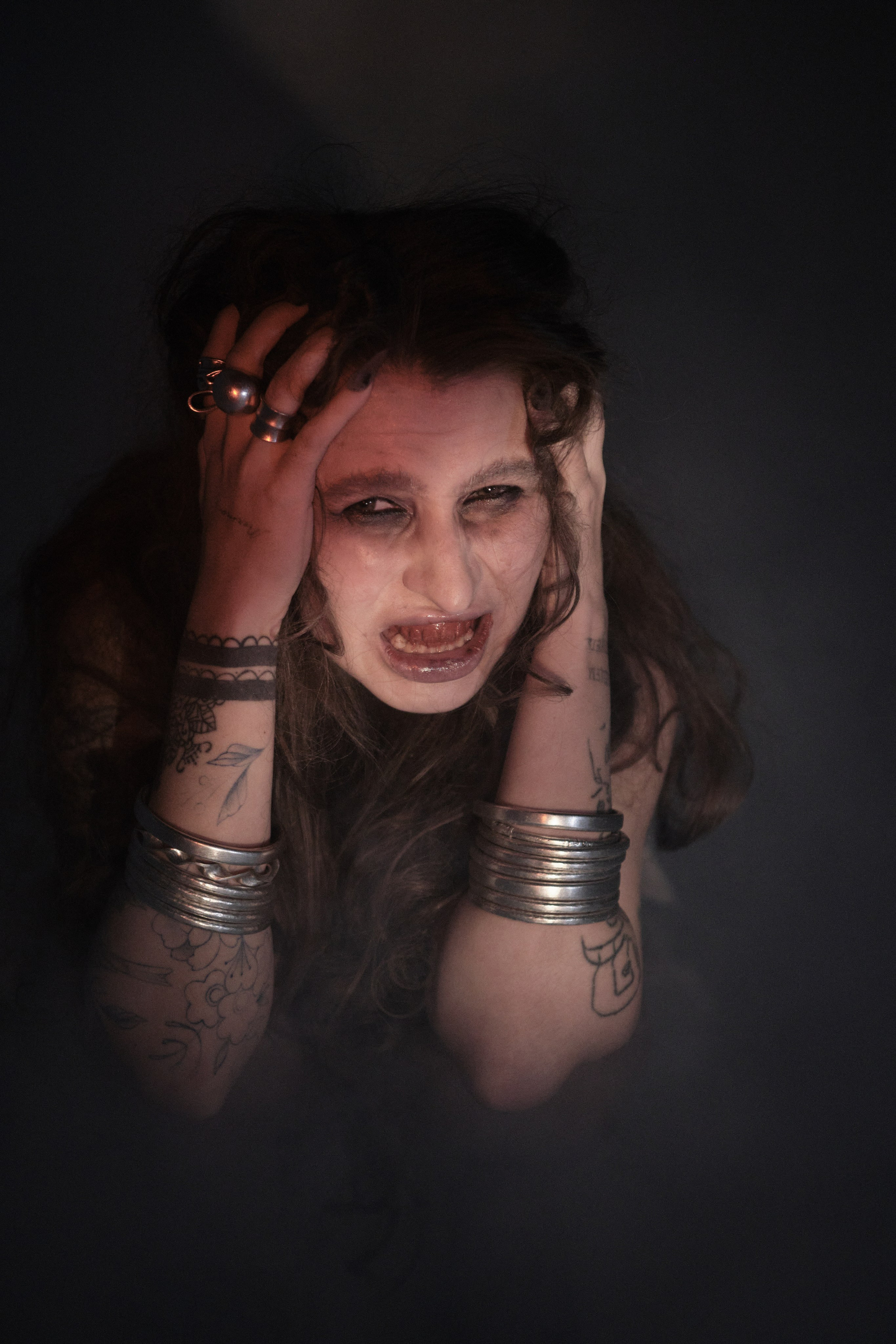 Съемка для творческого мероприятия «dark greece». Дарья, визажист из Сургута