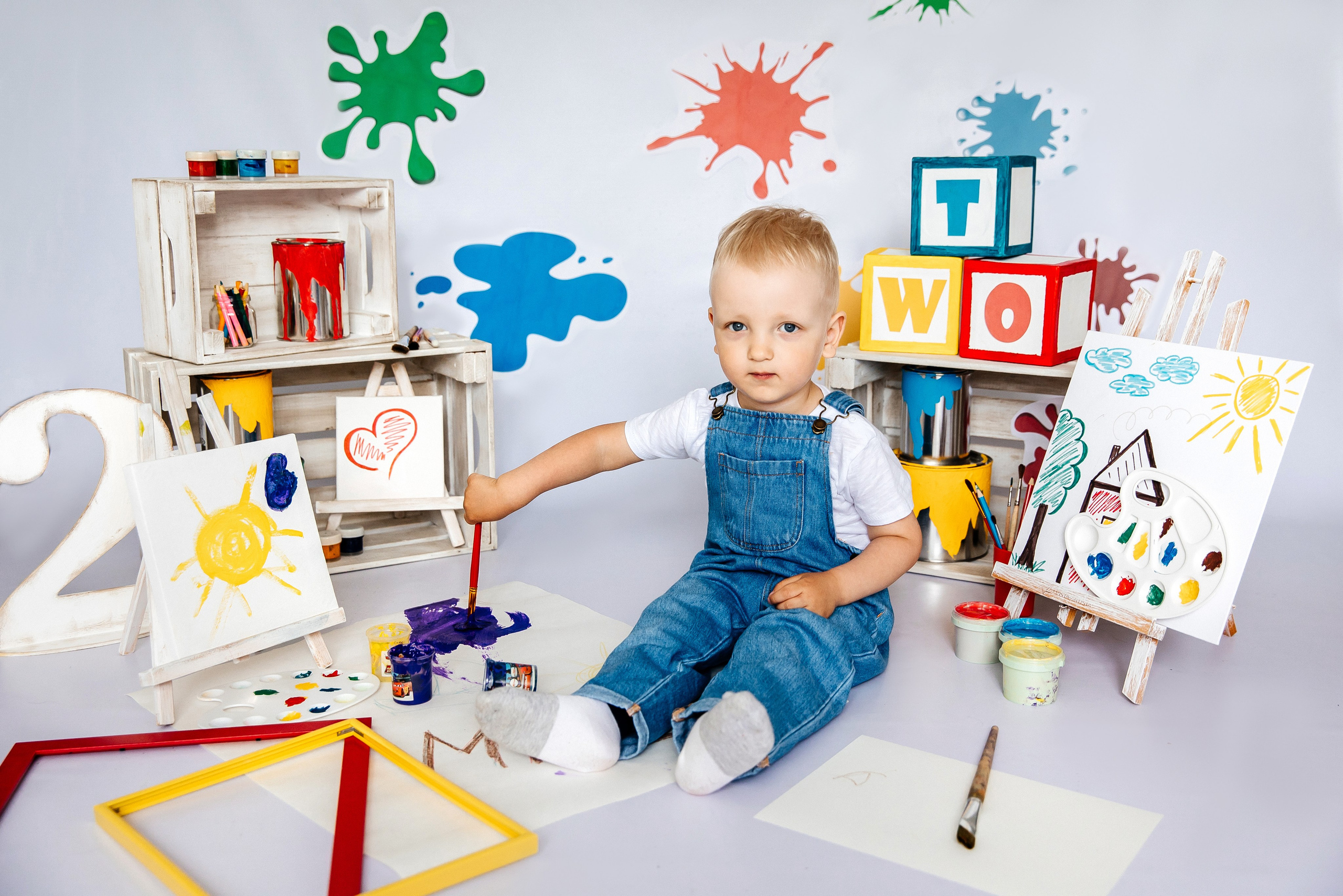 Краски. Детский фотограф, выпускные альбомы в Нижнем Новгороде Бодягина Мария