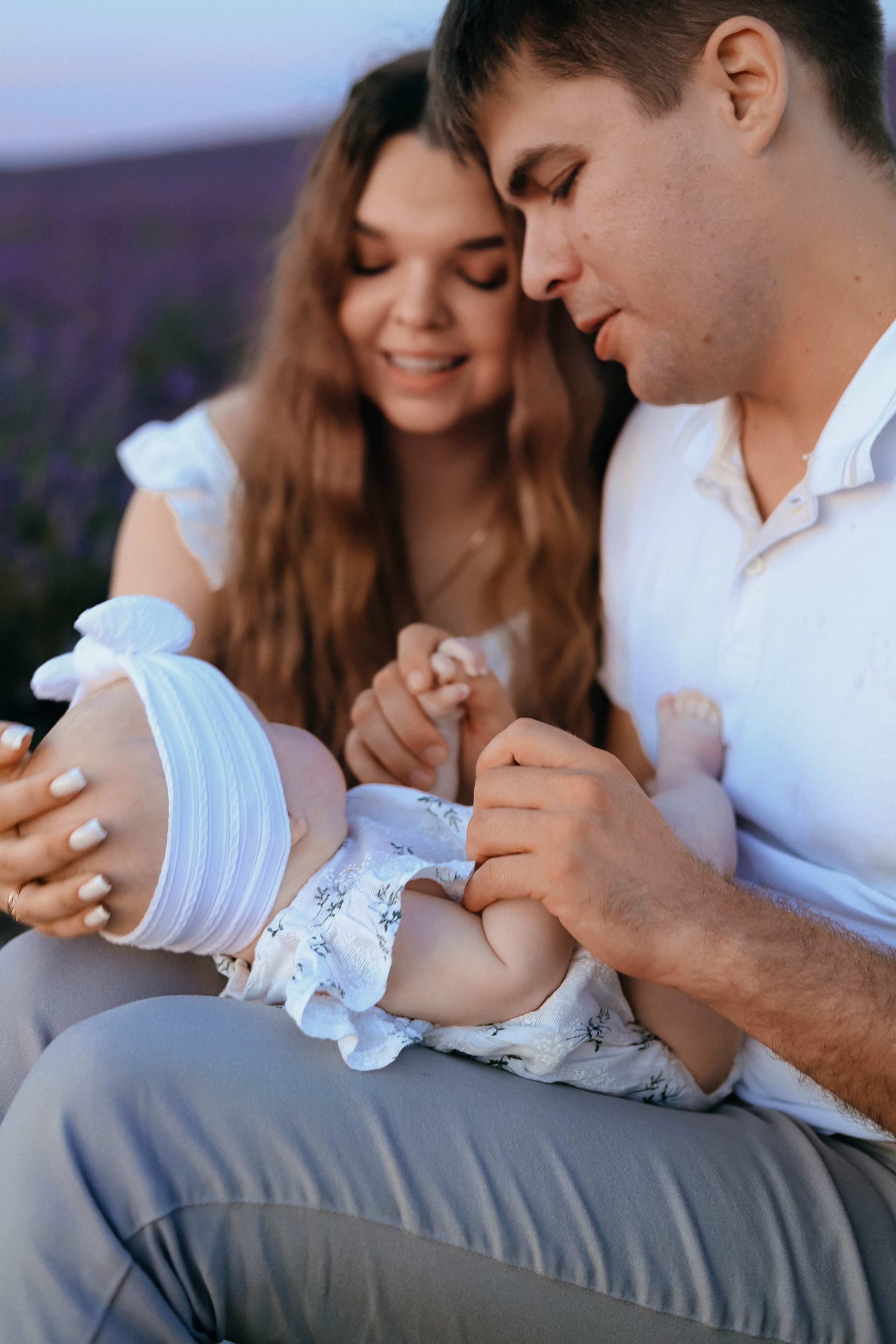 Тамара и Сергей в лаванде. Женский/Детский фотограф в Симферополе Вероника Слепогина