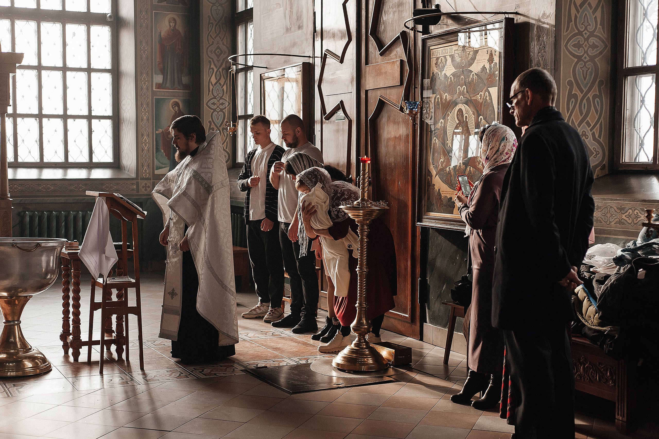 Крещение Ромы. Свадебный и семейный фотограф в Ростове-на-Дону Алина Астахова