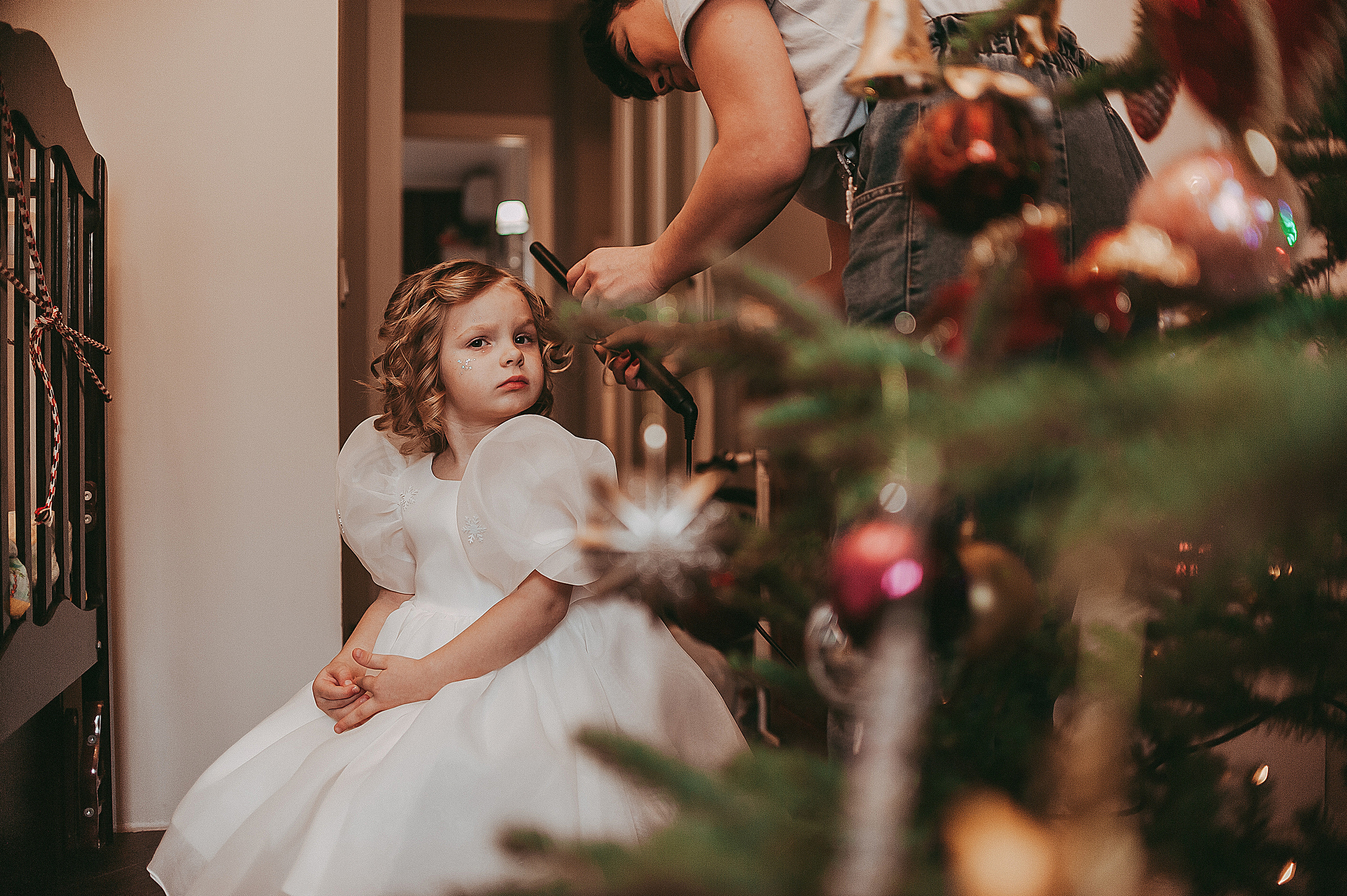 Домашняя новогодняя история. Свадебный и семейный фотограф в Ростове-на-Дону Алина Астахова