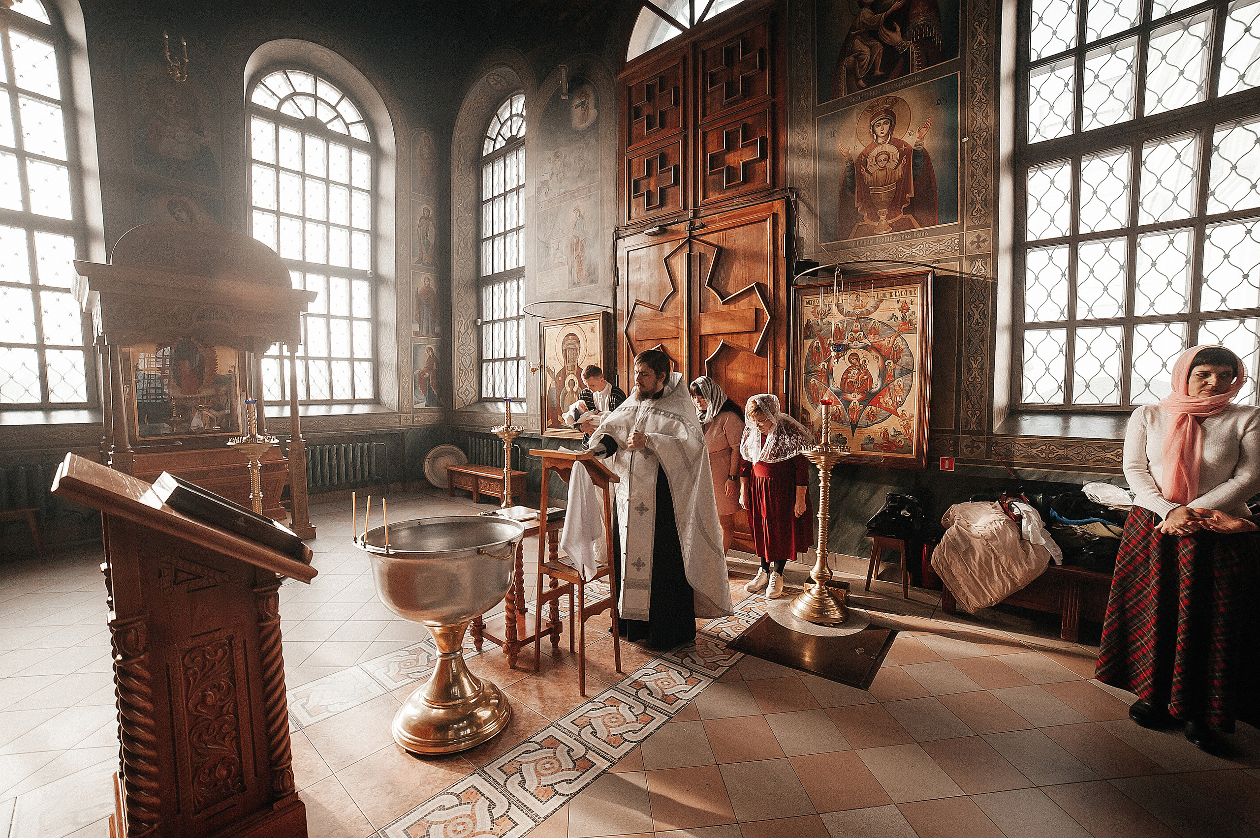 Крещение Ромы. Свадебный и семейный фотограф в Ростове-на-Дону Алина Астахова