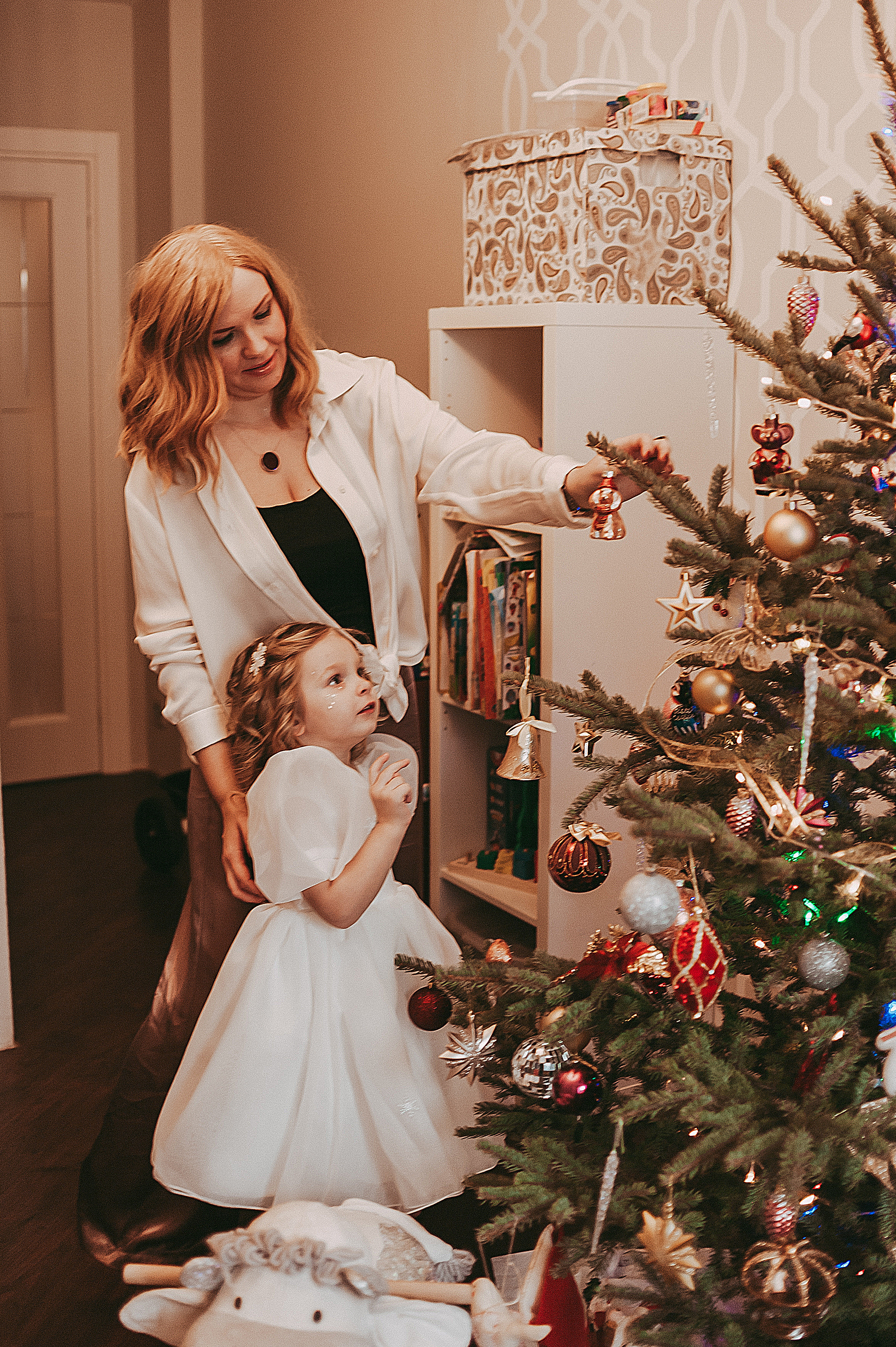 Домашняя новогодняя история. Свадебный и семейный фотограф в Ростове-на-Дону Алина Астахова