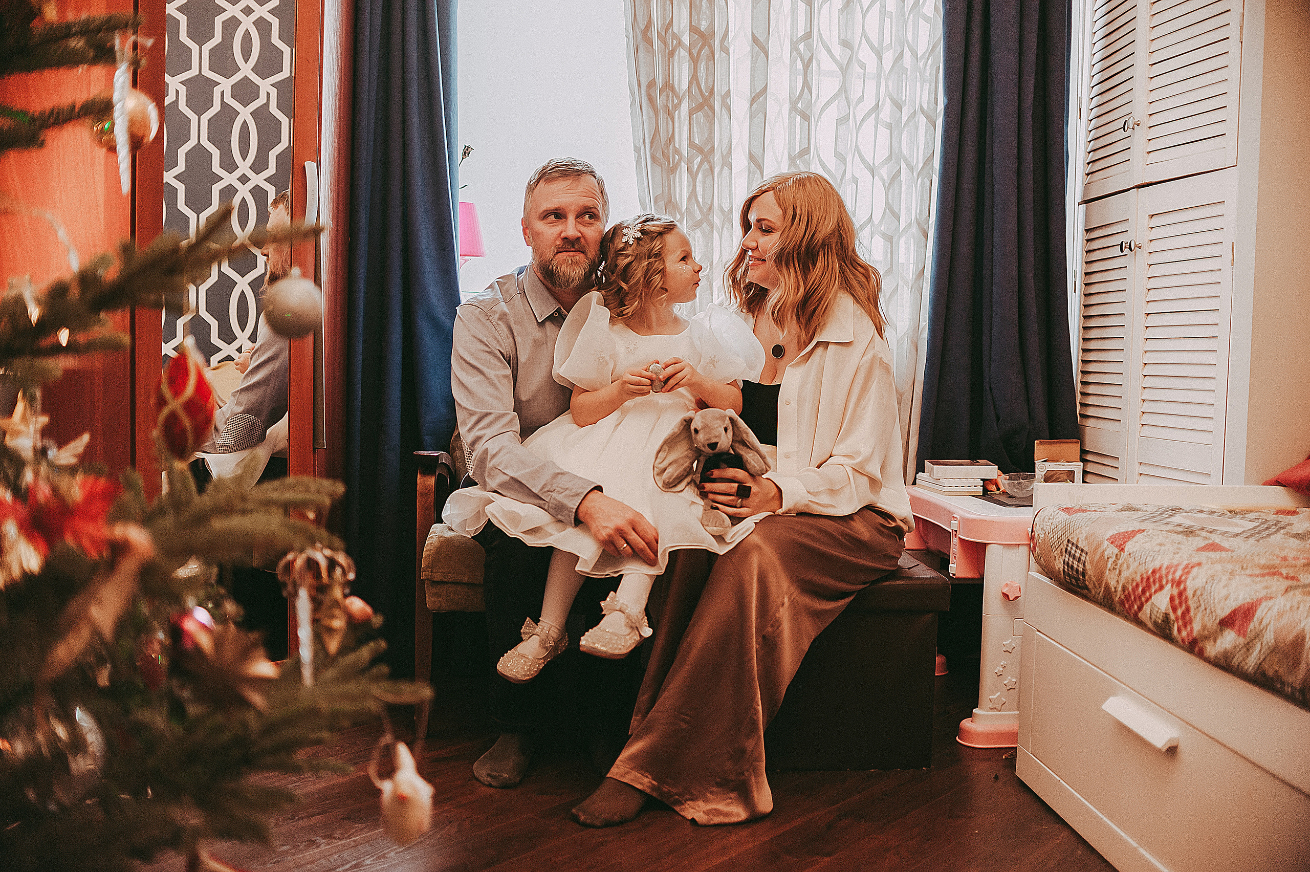 Домашняя новогодняя история. Свадебный и семейный фотограф в Ростове-на-Дону Алина Астахова