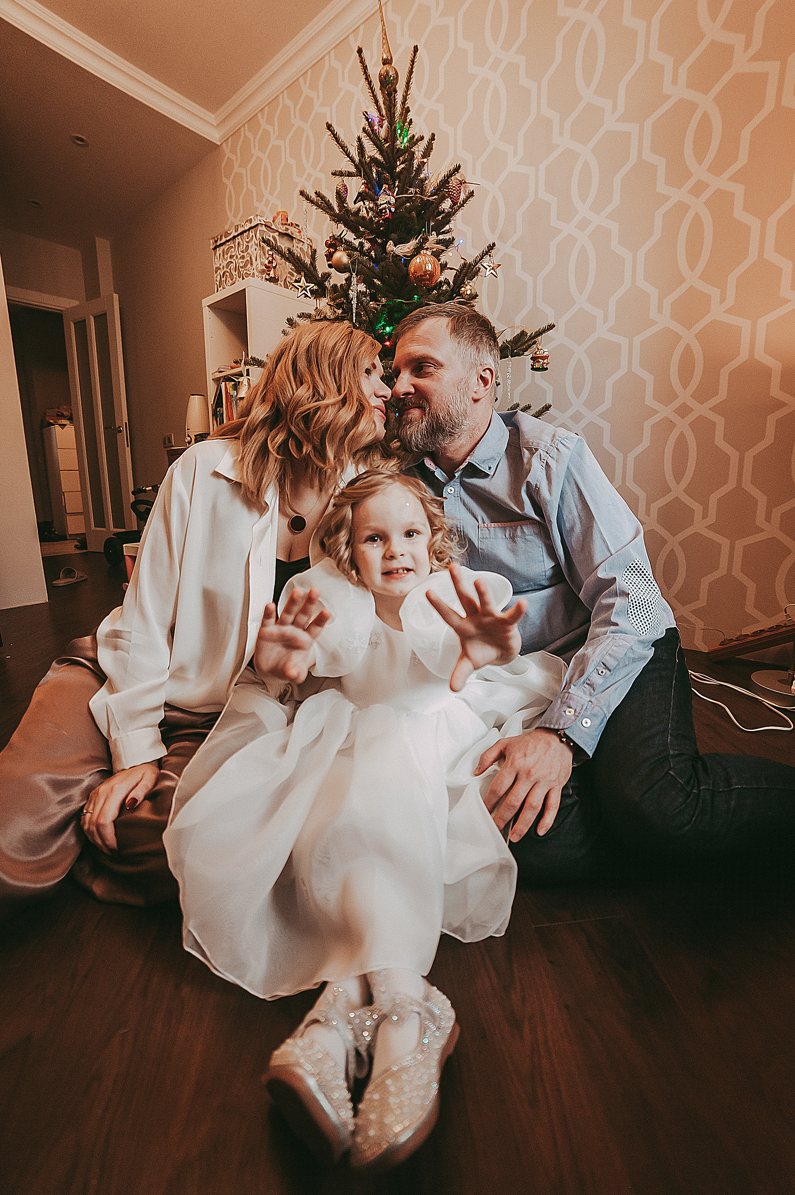 Домашняя новогодняя история. Свадебный и семейный фотограф в Ростове-на-Дону Алина Астахова