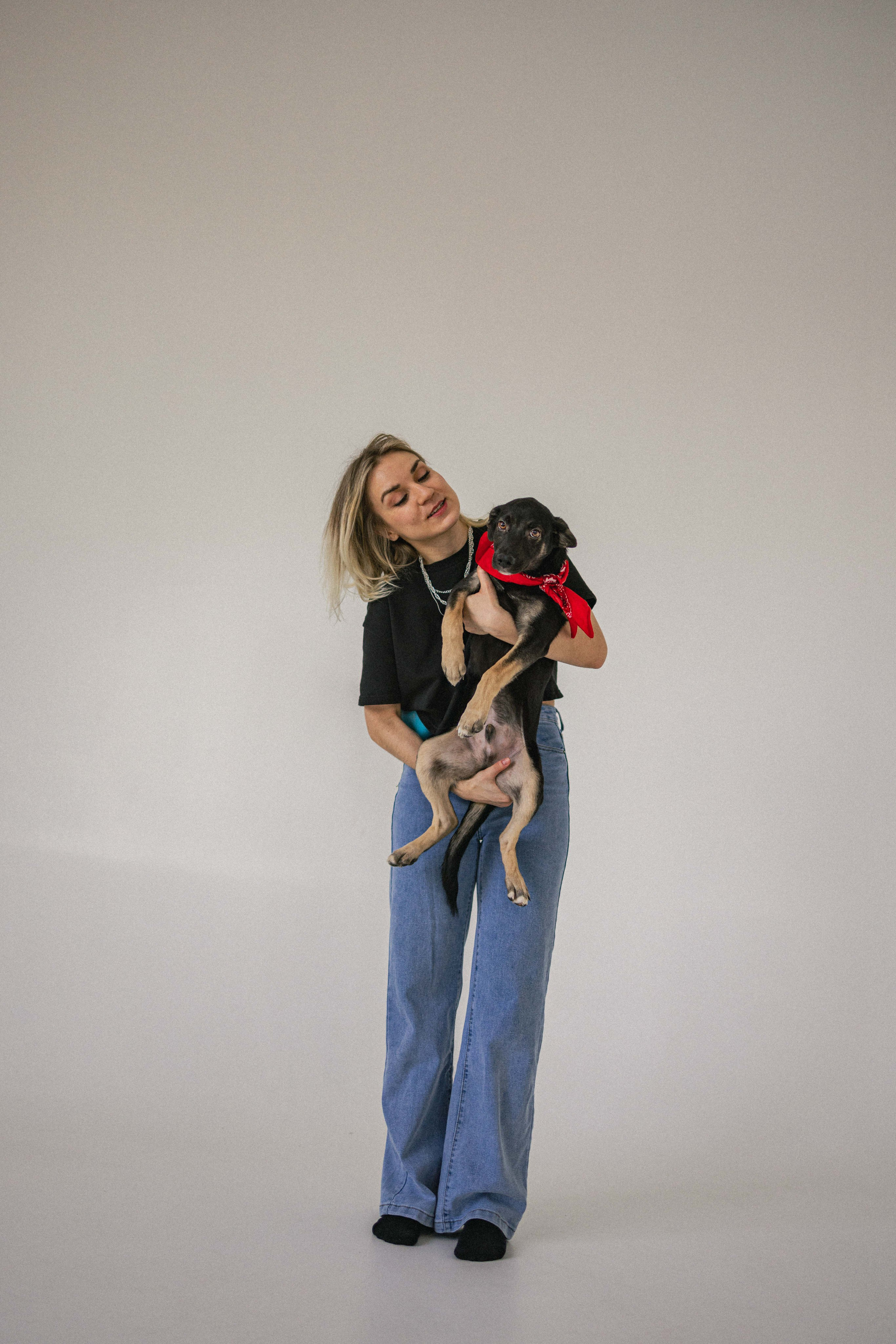 Крис и Тэдди. Фотограф-анималист в Москве Лера Черноног