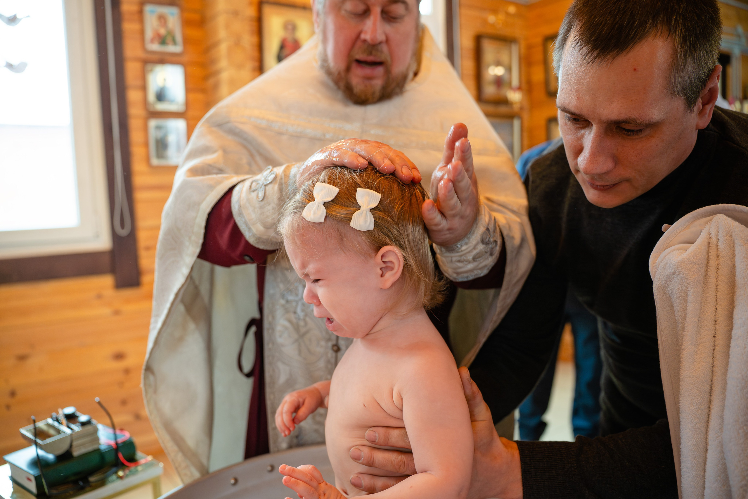 Фотосъёмка крещения. Фотограф в Томске Григорий Шаповалов