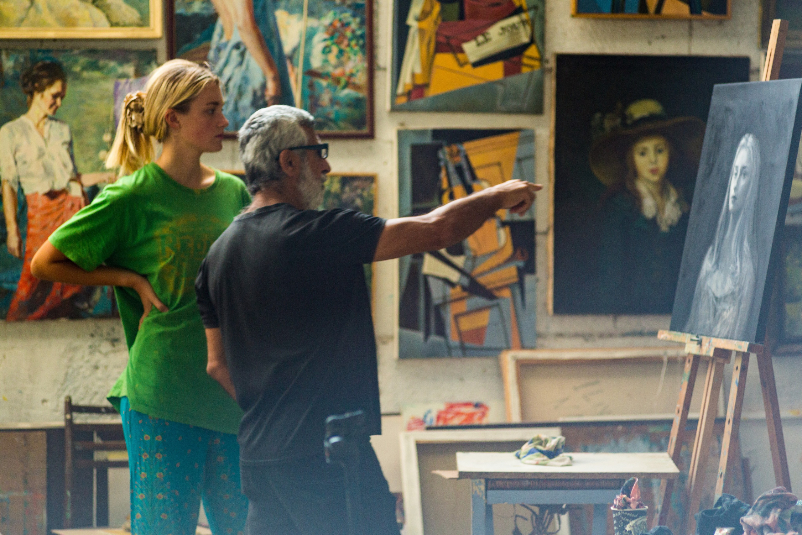 Автопортреты. Художница Маргарита Гусак