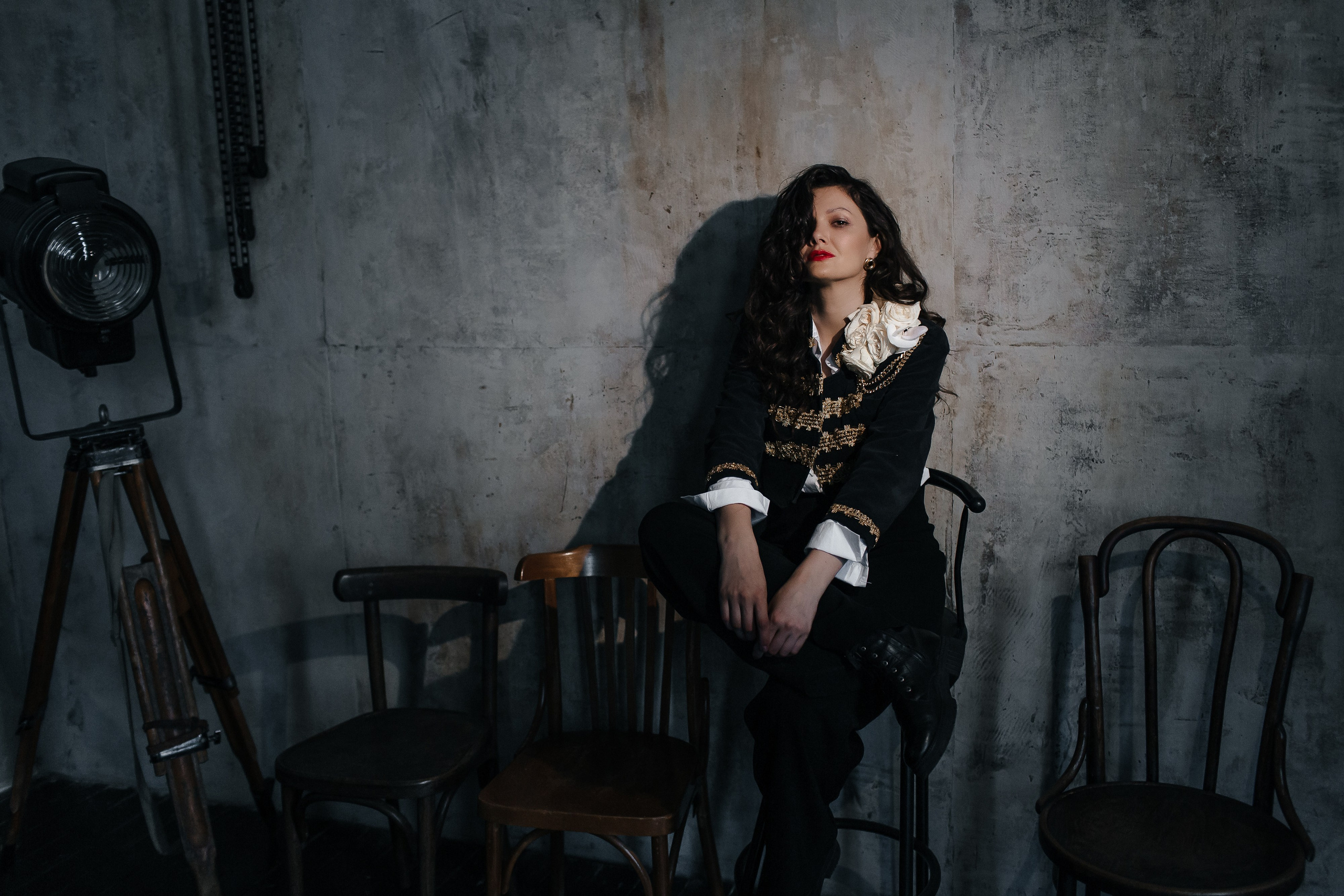 Татьяна Анохова. Цветочный генерал. Съёмка для декоратора. Сергеев Алексей. Фотограф