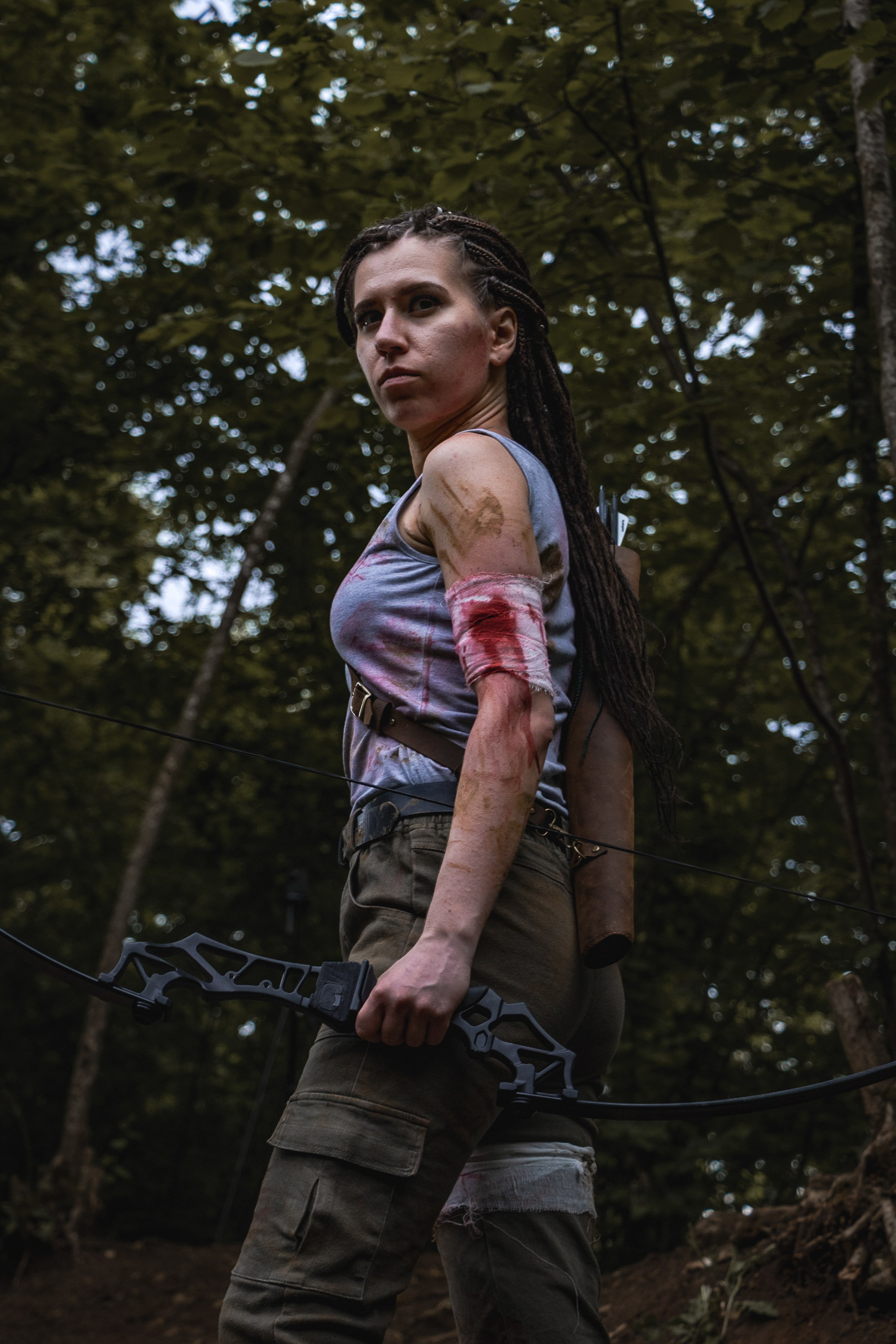 Косплей по мотивам игры Томб Райдер