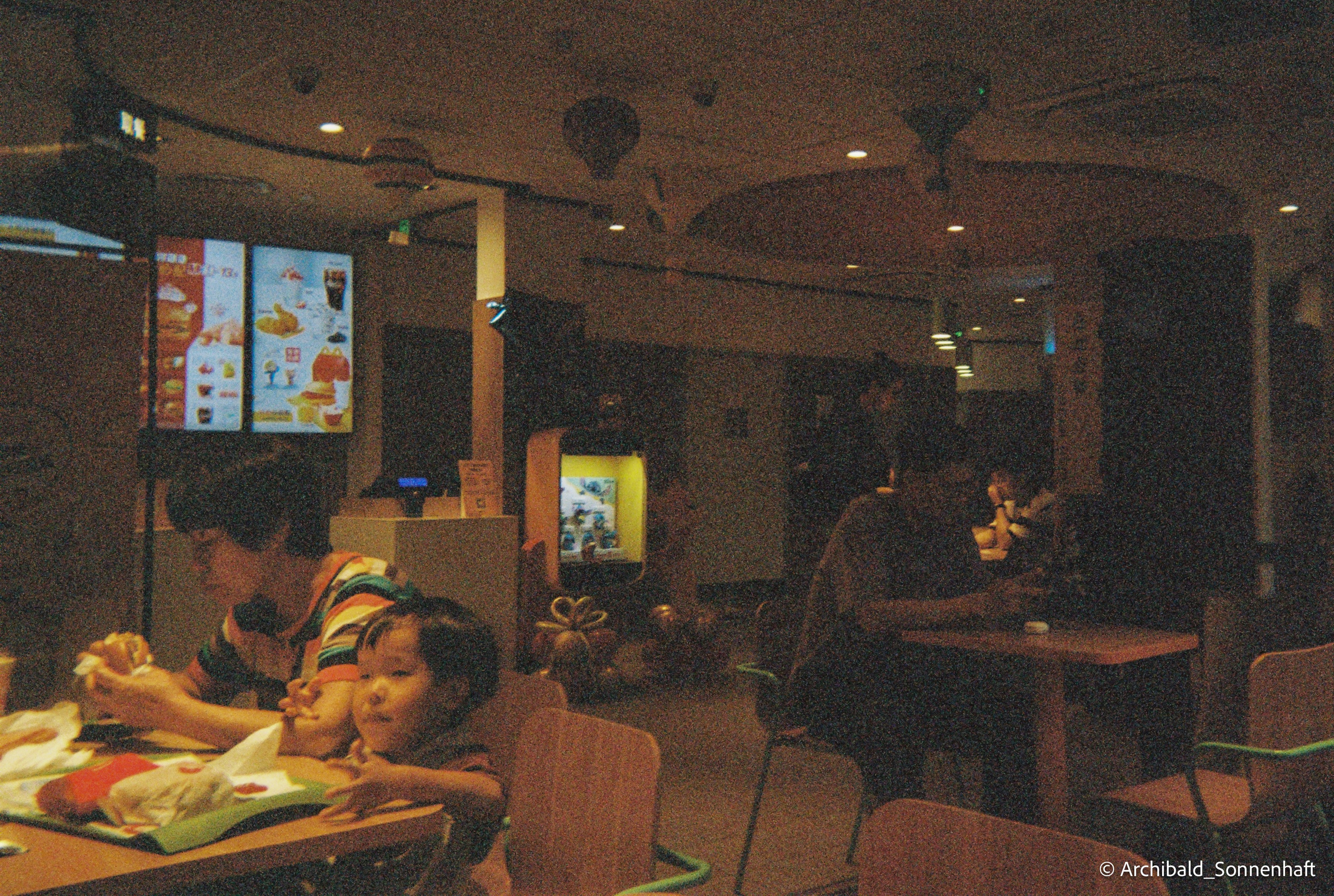 One film reel. Photographer in Guangzhou, China. Archibald Sonnenhaft