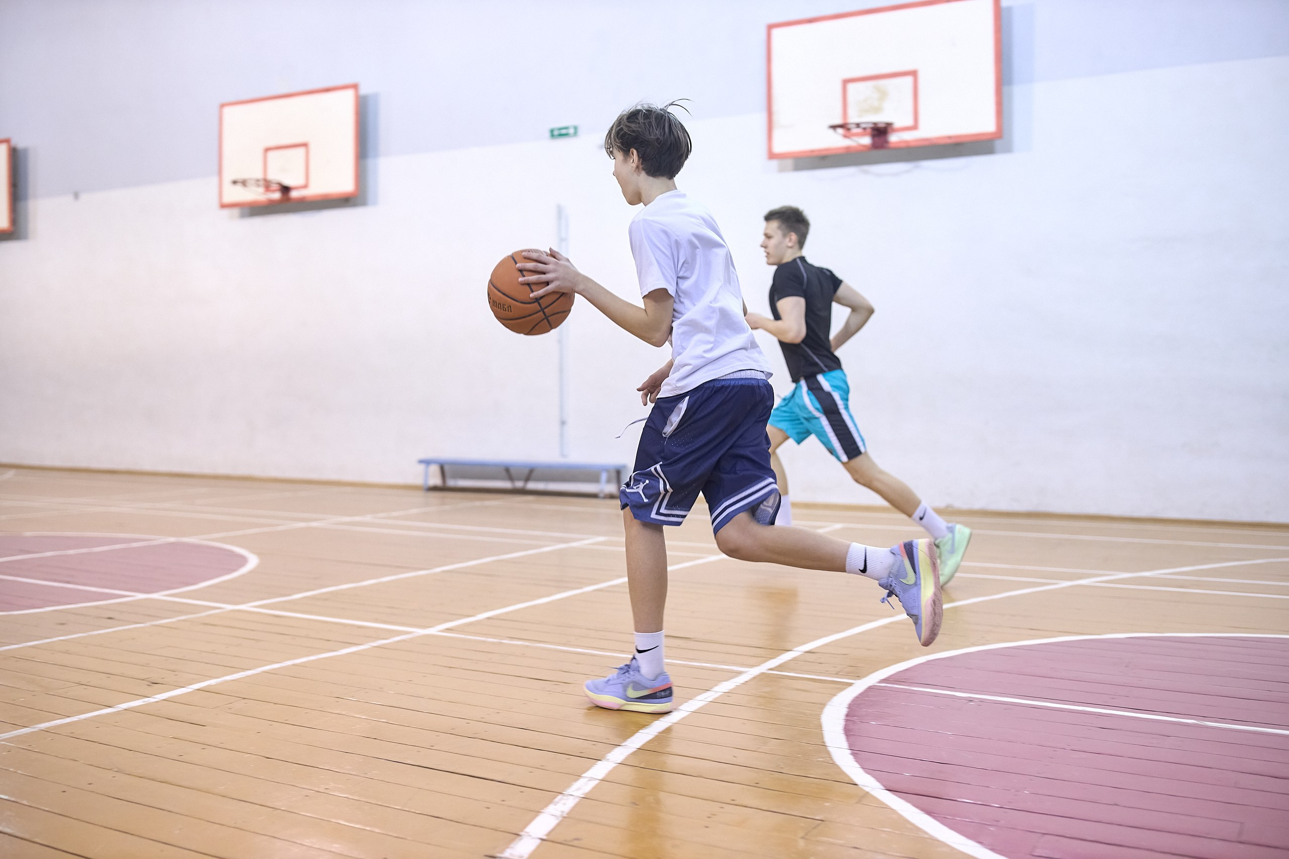 Тренировка по Баскетболу, Калуга. Фотограф Игорь Михайлов