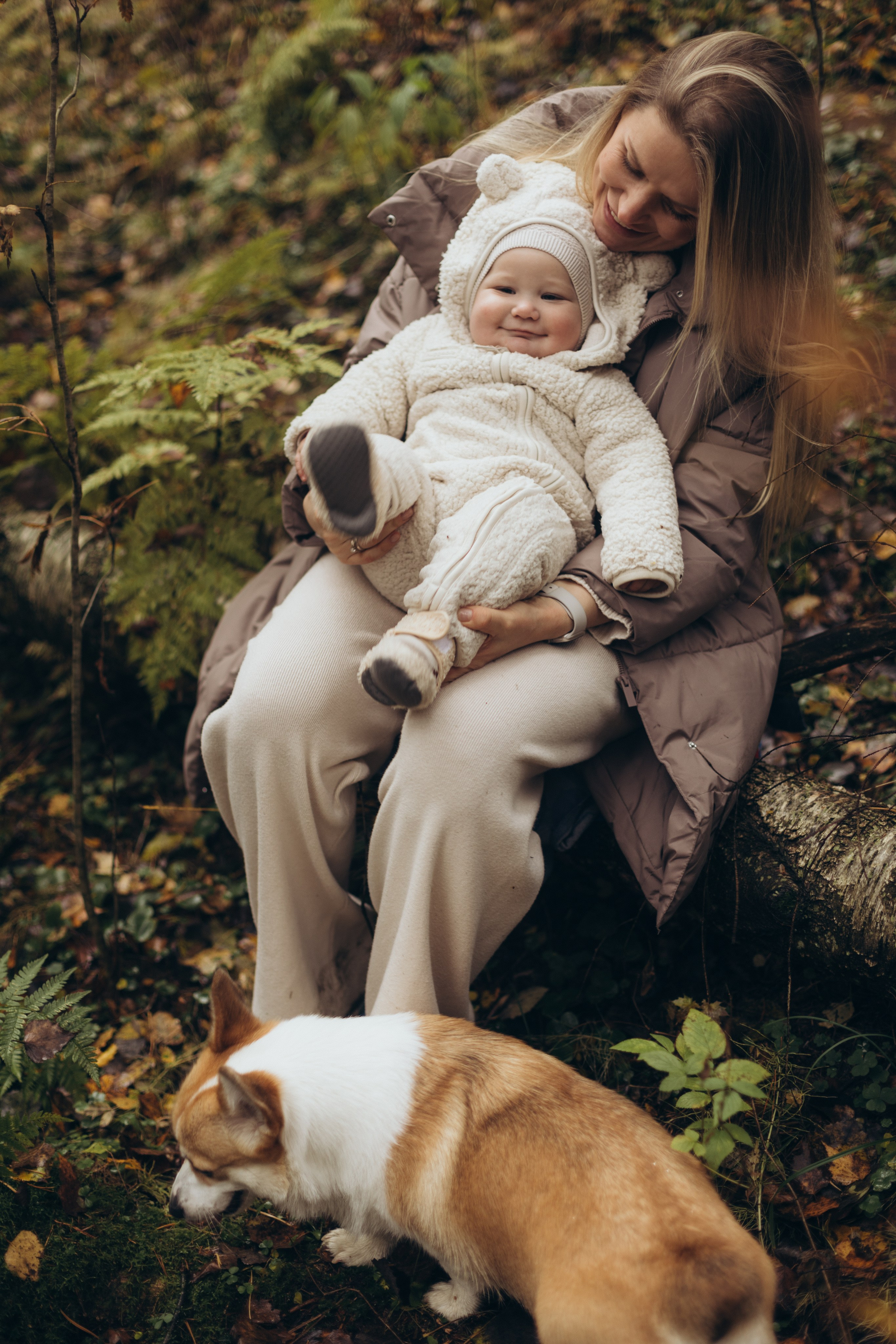 В осеннем лесу. Фотограф из Петербурга
