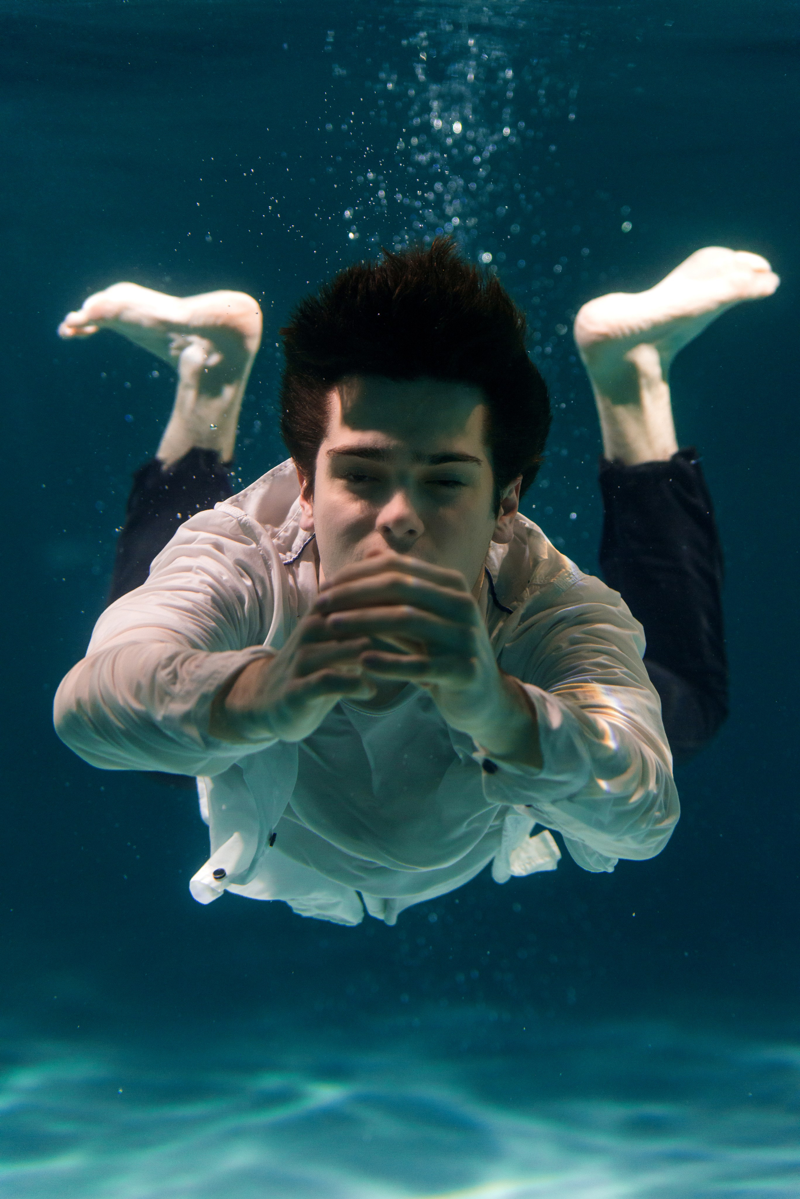 Под водой. Фотограф и дизайнер в Москве Екатерина Лобачева