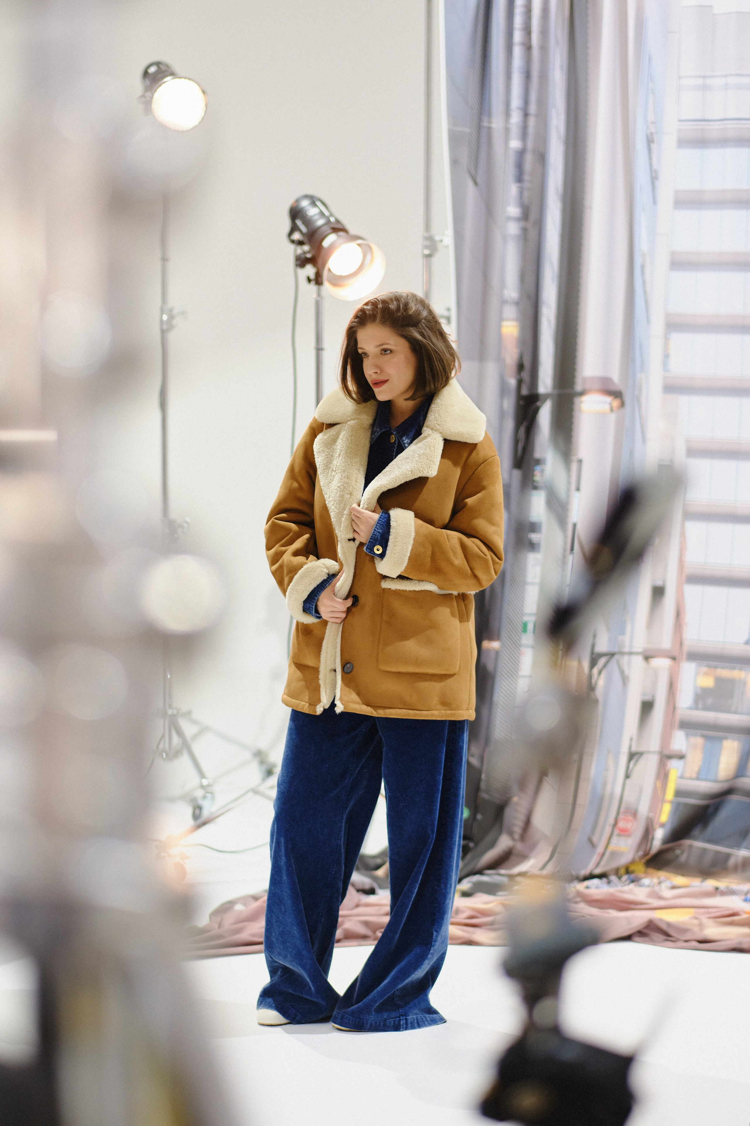 OSTIN x Анна Чиповская FW 25. Портретный и репортажный фотограф в Москве Острикова Анастасия