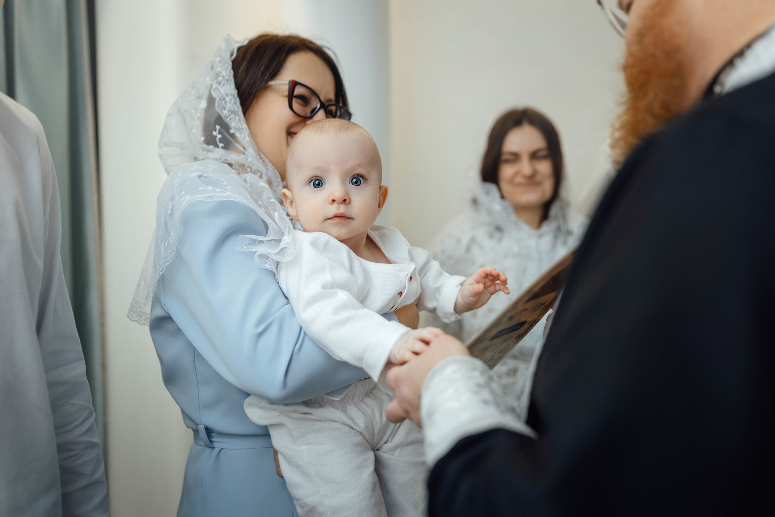 Крещение Матвея, храм Святой Троицы, декабрь 2025