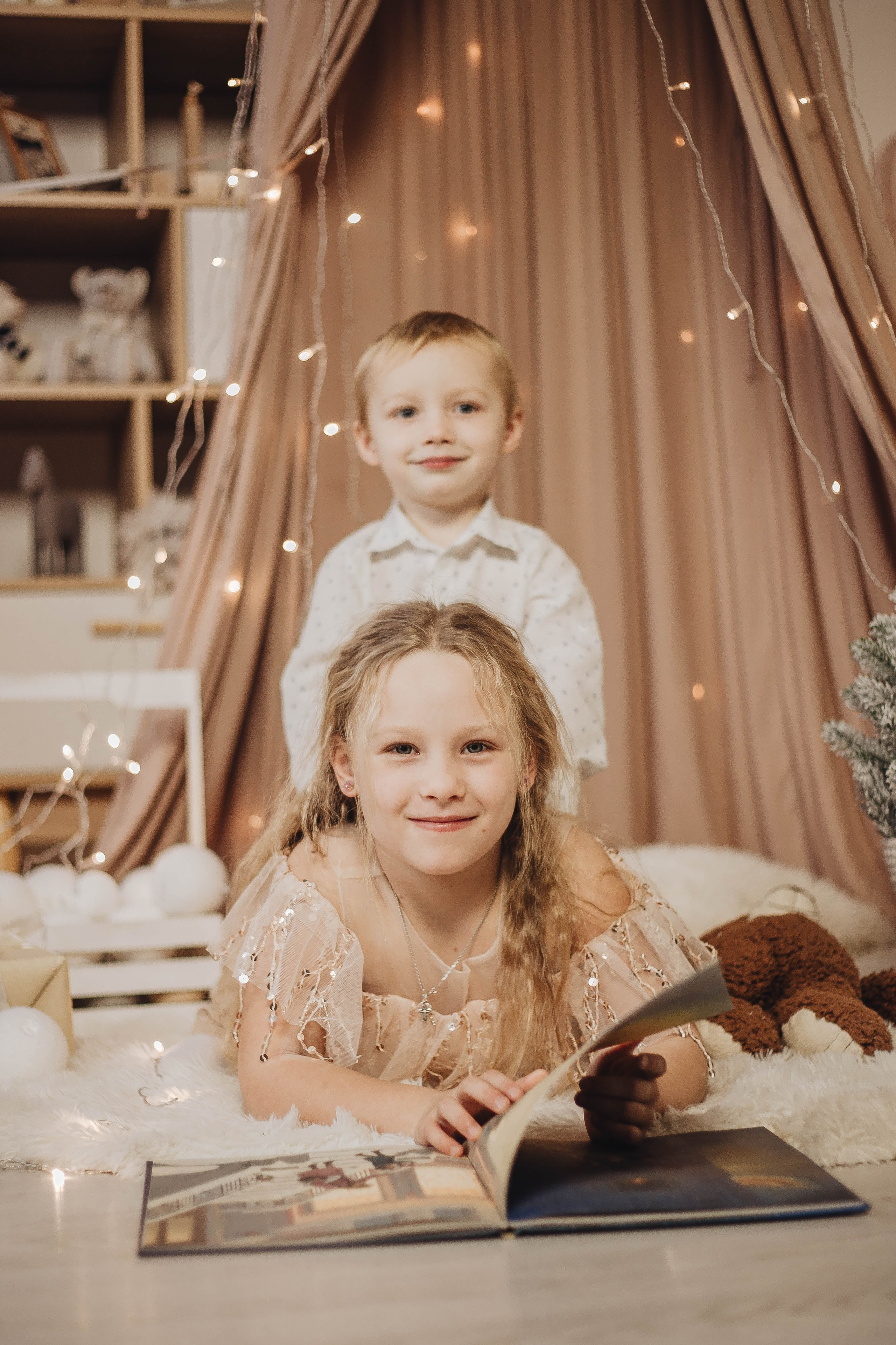 Аня с детьми новый год!. Фотограф Светлана Столярова Воскресенск