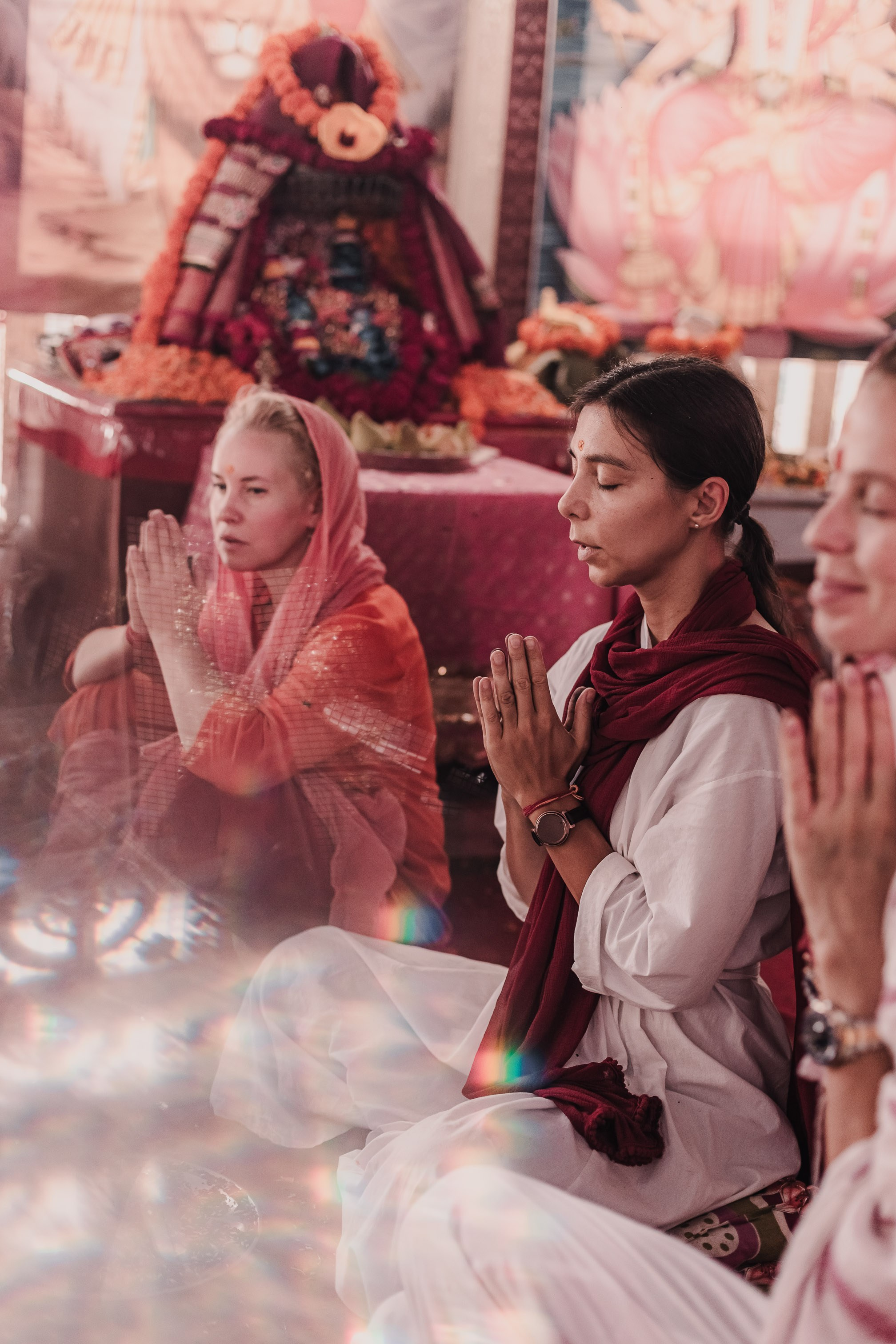 Navaratri yajna at Devraha Baba Ji ashram. Мариам Багдасарян