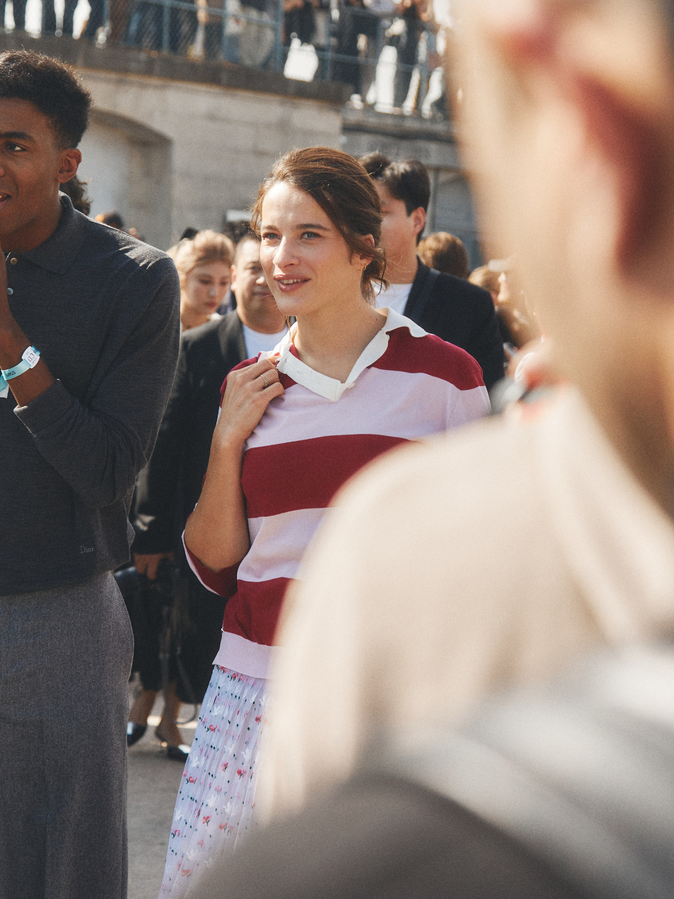 SS26 Dior Show Guests. Photographer Daria Ilkevich