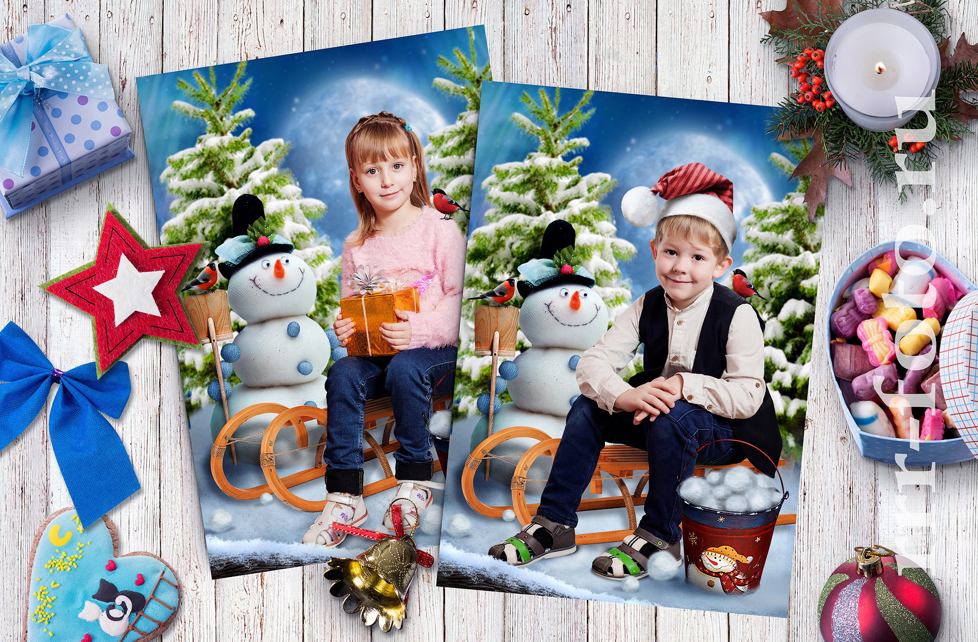 Коллаж новогодний №12