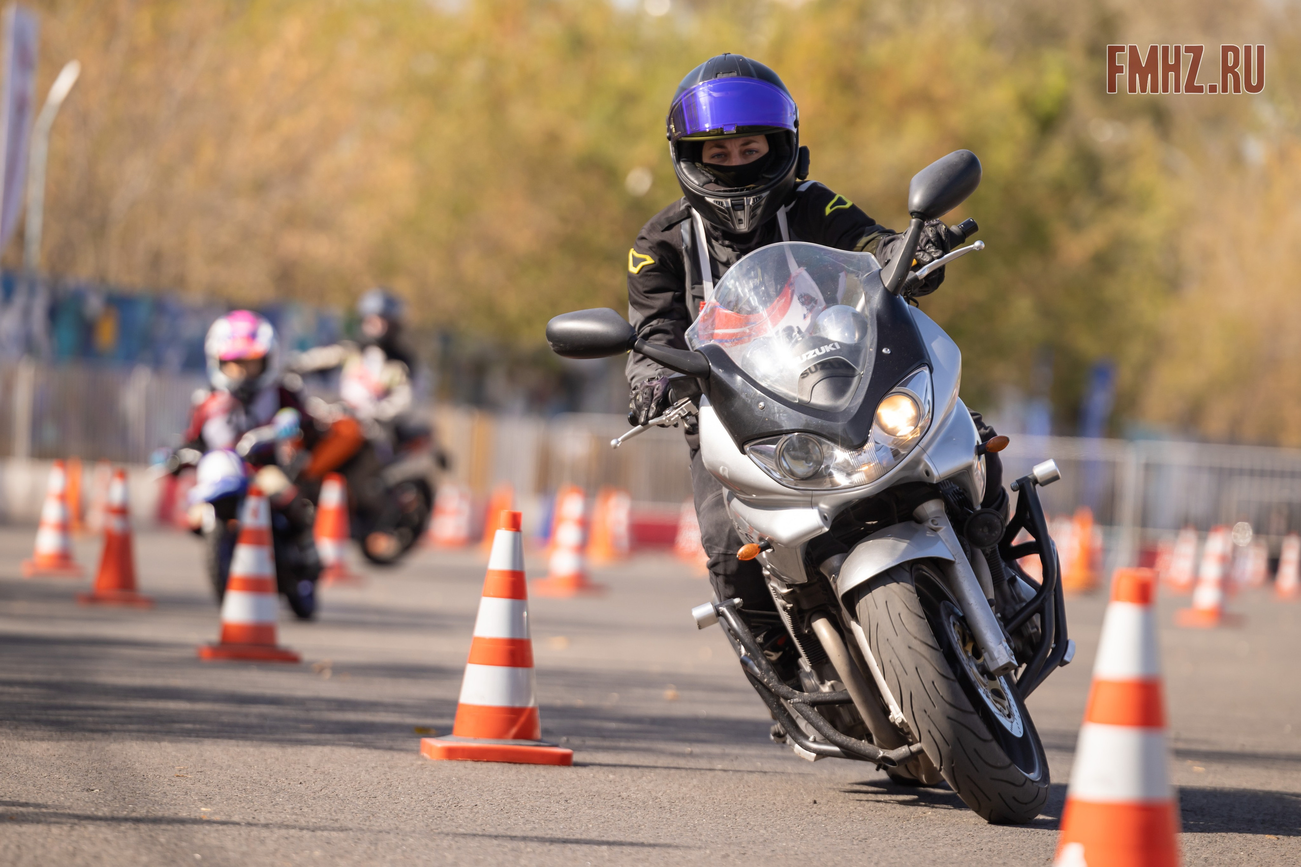 Соревнования по мотоджимхане на площадке Мосгортранс 15.09.2024. Фотограф Владимир Охрименко