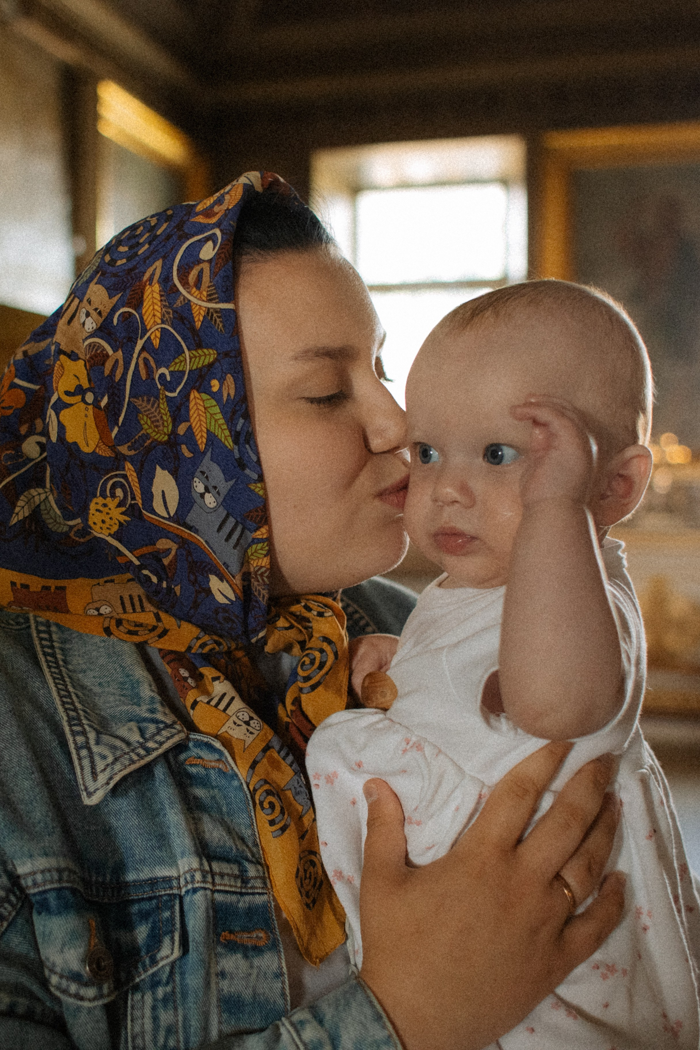 Крещение малышки Мии. Семейный фотограф Виктория Потехина Москва