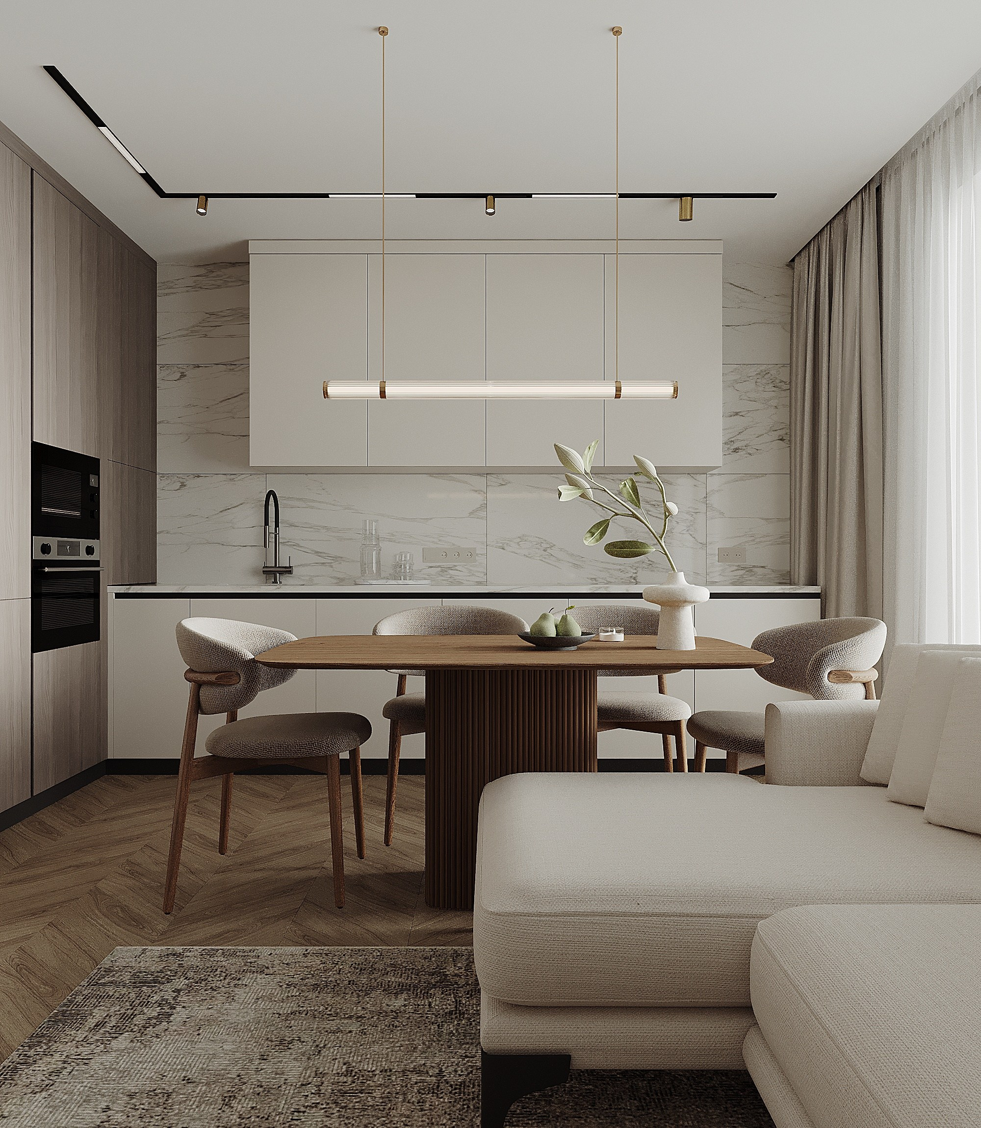 ЖК «Сибирский сад» г. Екатеринбург. Lina architector | Дизайн интерьера