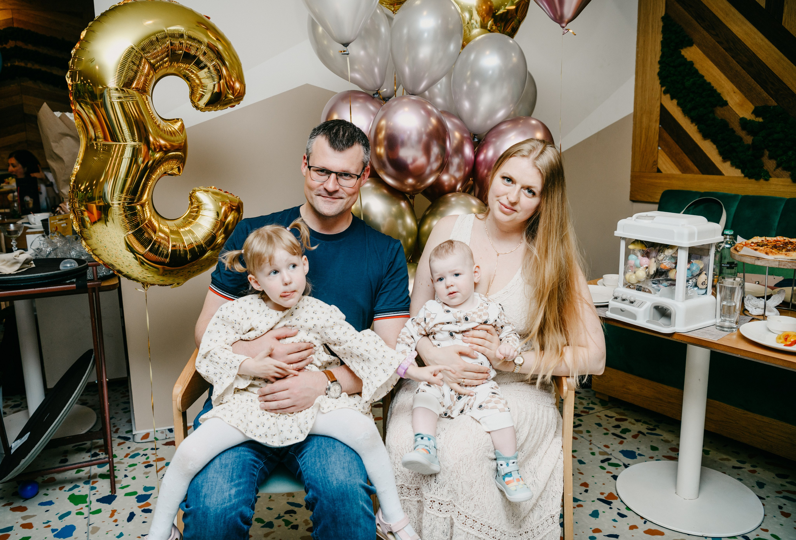 ДР Лизика. 3 года. Фотограф на выписку из роддома в Москве и МО