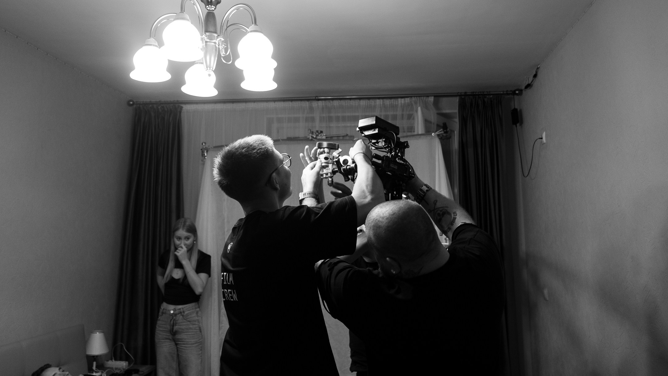 Backstage. Fotografo a Mosca con un’atmosfera notturna di foto