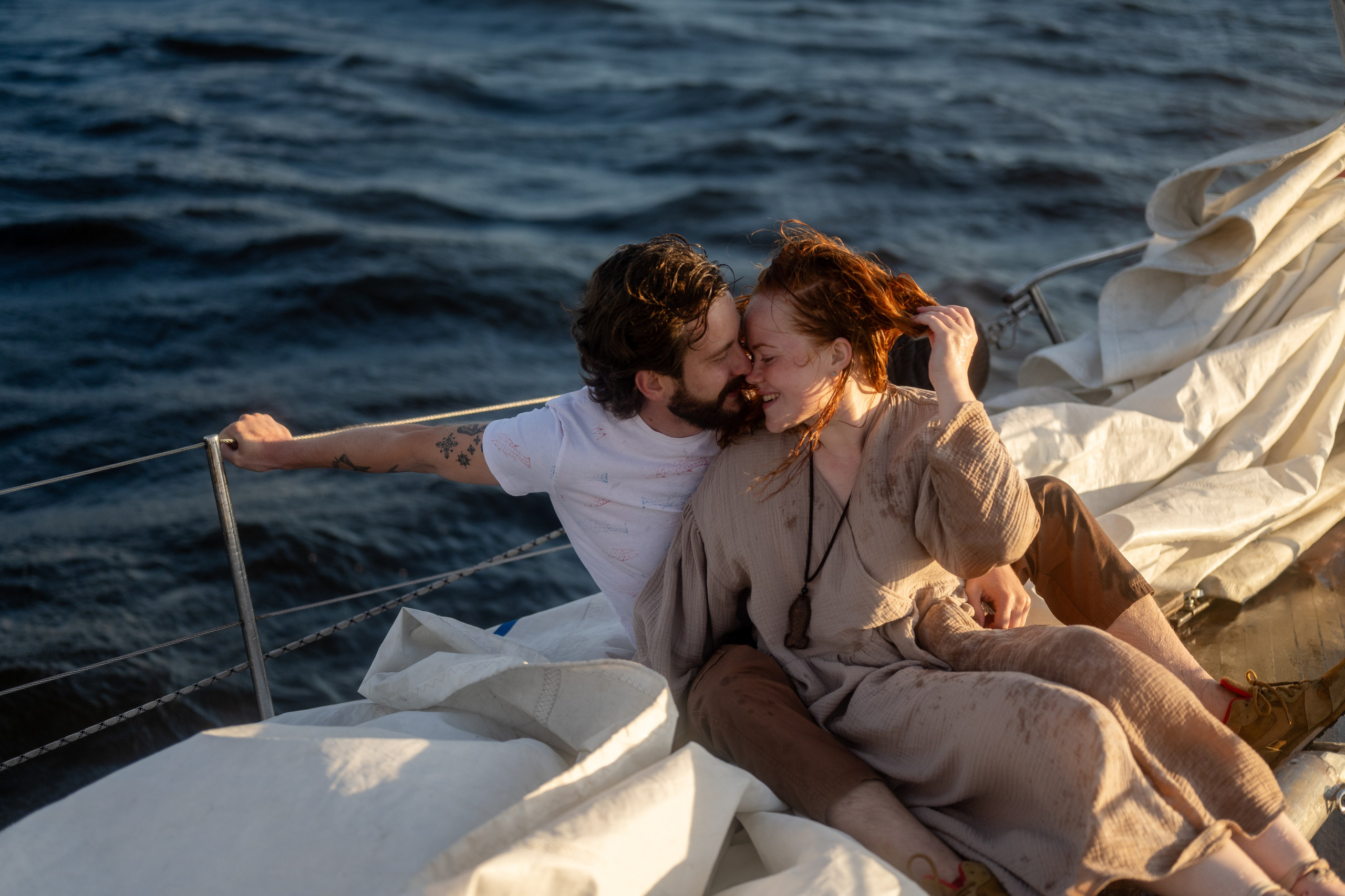 Даниил и Виктория. Яхта. Свадебный и семейный фотограф в СПб Валерия Фомичева