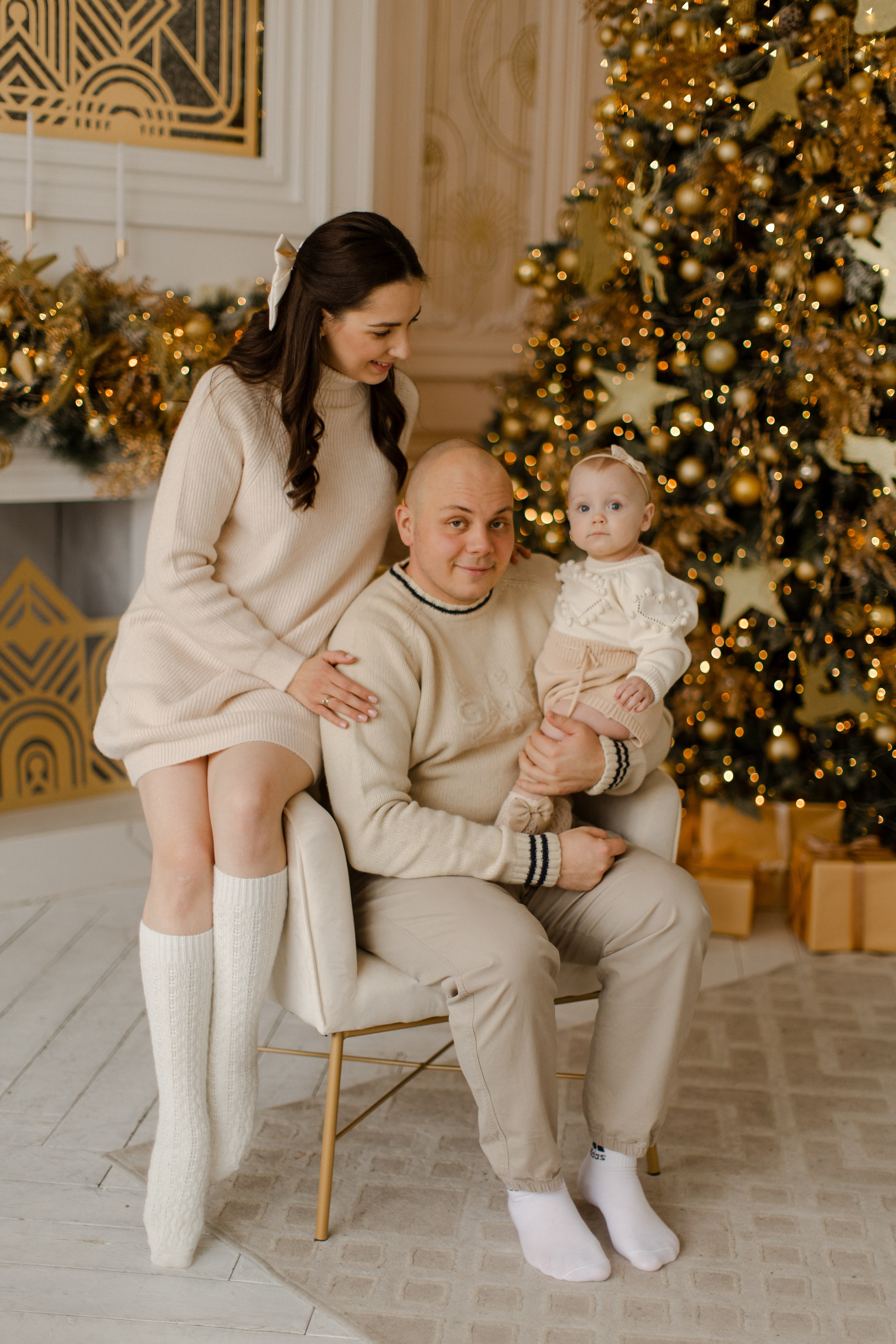 Мария с семьей. Семейный и детский фотограф в Москве Кузьмина Мария