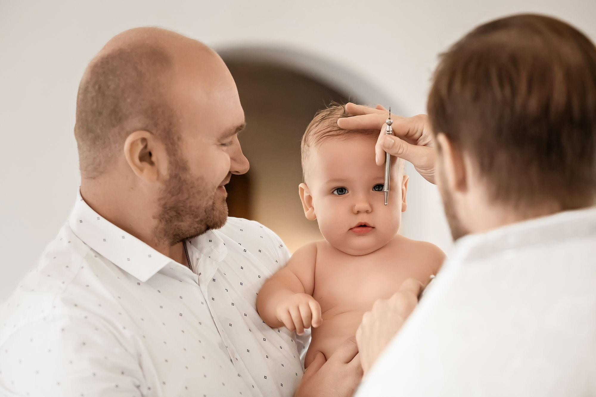 Таинство Крещения (репортажная съемка). Moscow_CPC