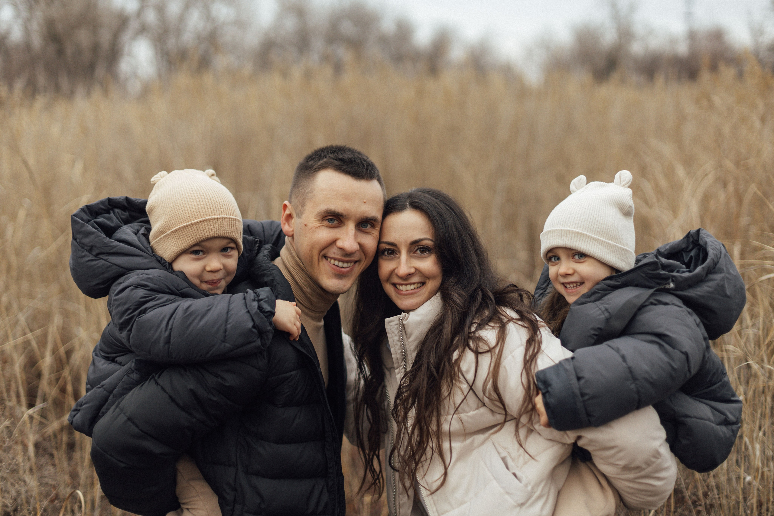 Оля + Саша + Маша + Миша. Семейный фотограф Елена Баган Волгоград