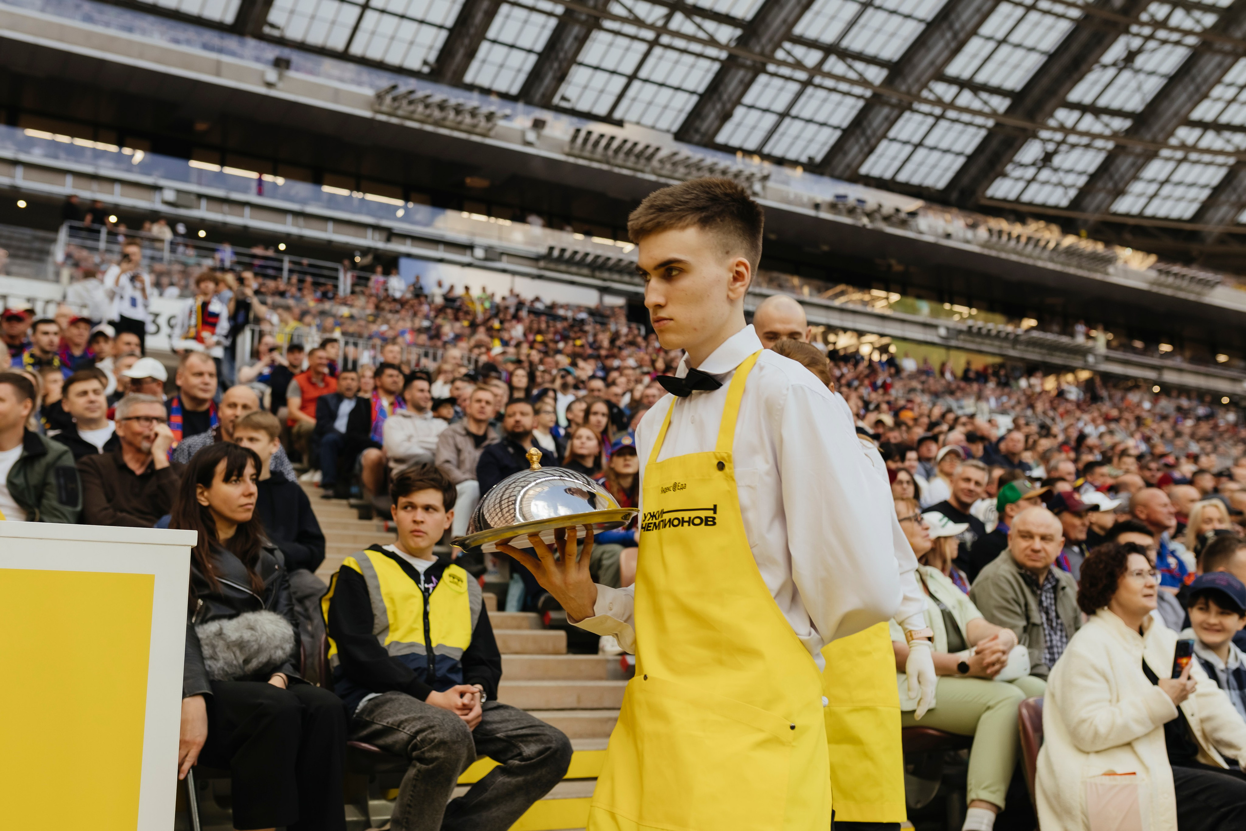 Яндекс Еда x Burger King На финале кубка России по футболу. Репортажный, event, концертный и backstage фотограф из Москвы Виталий Кривцов