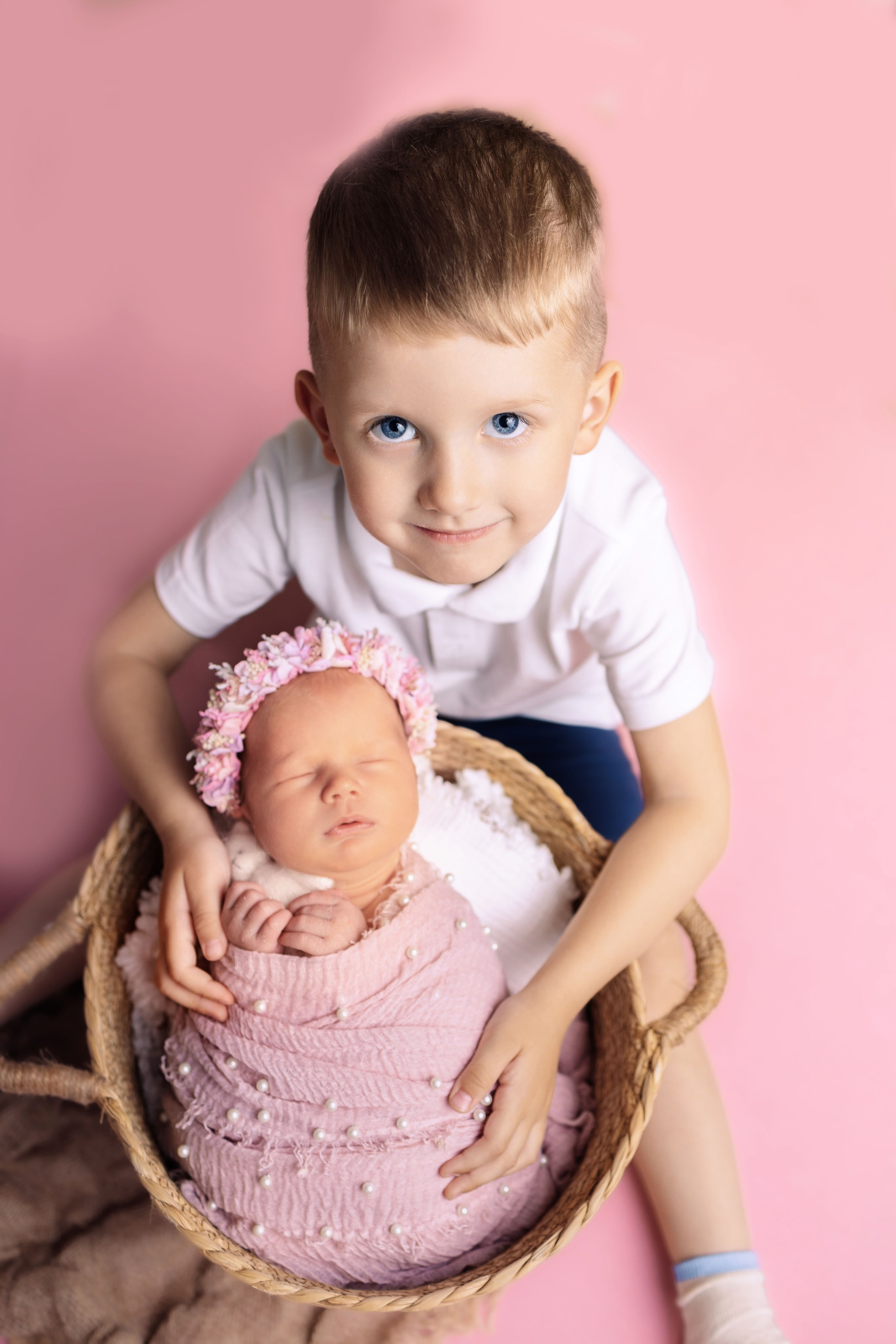 Девочки. Колесникова Татьяна. Фотограф новорожденных Щёлково, Москва, Королев