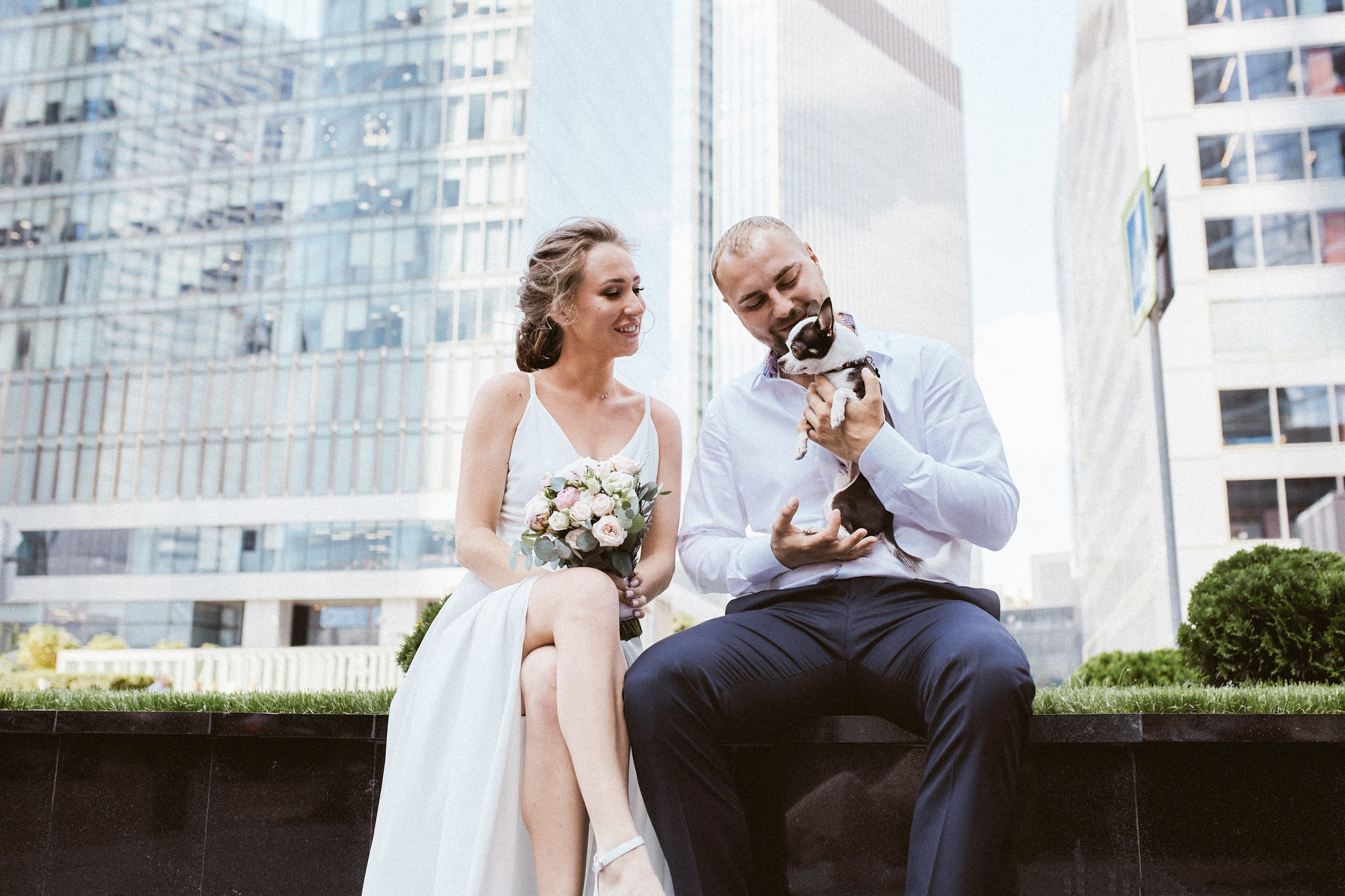 Свадьба в Сити. Портретный фотограф в Москве Мария Варлей