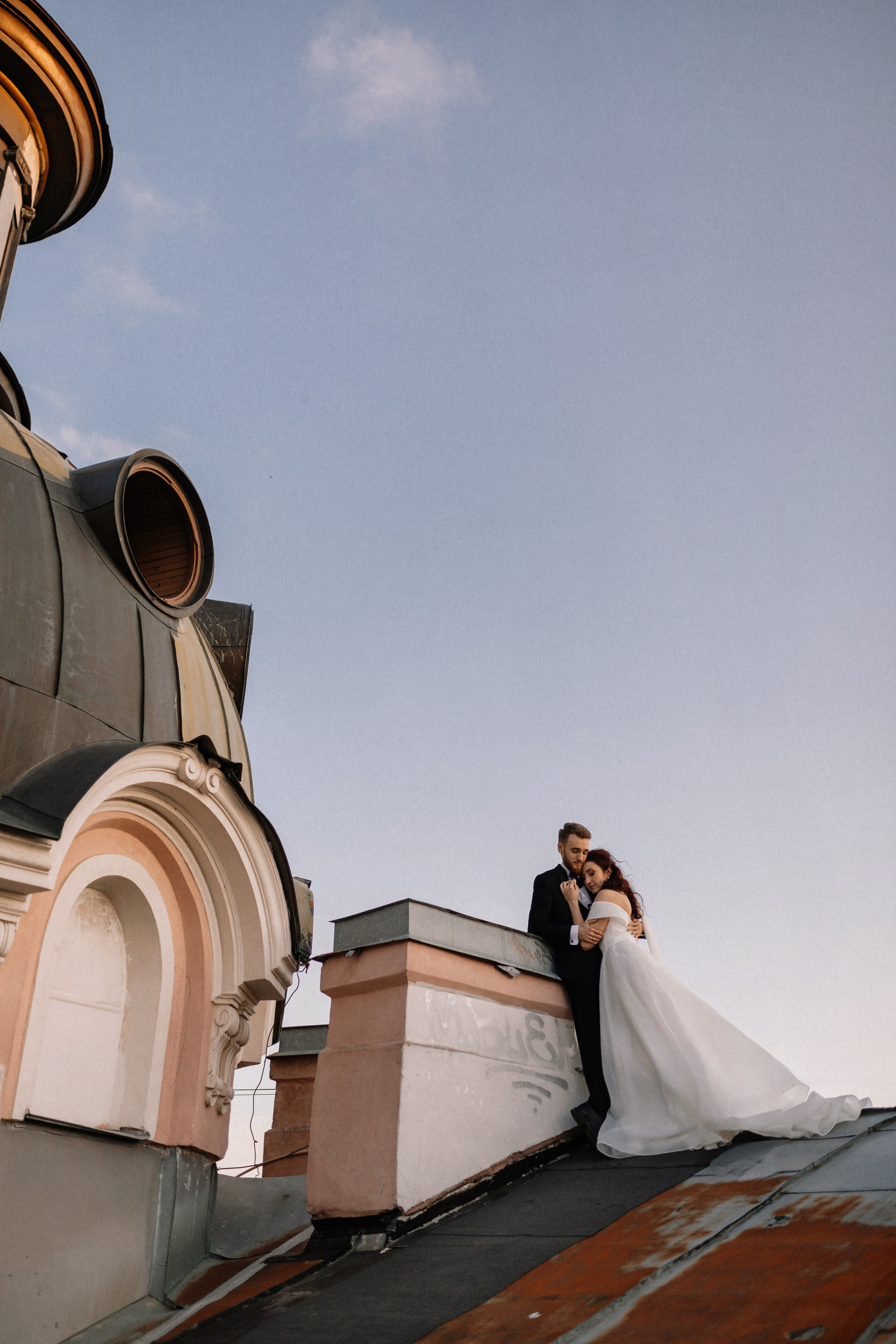 Крыша Петроградки. Николь — ваш любимый фотограф в Санкт-Петербурге