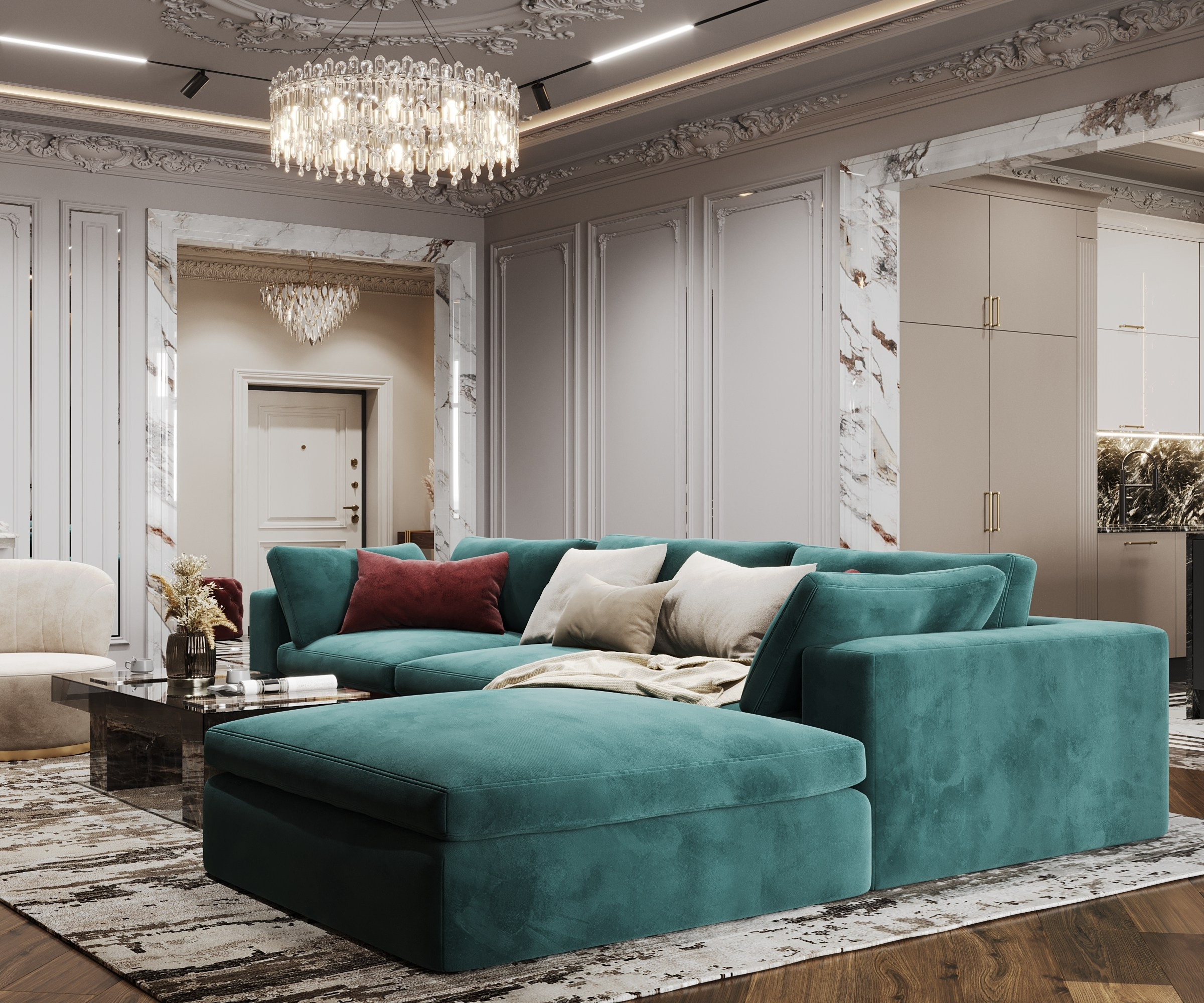 ЗАРЕЧЬЕ 2. Дизайн-бюро GOHOUSE в Москве