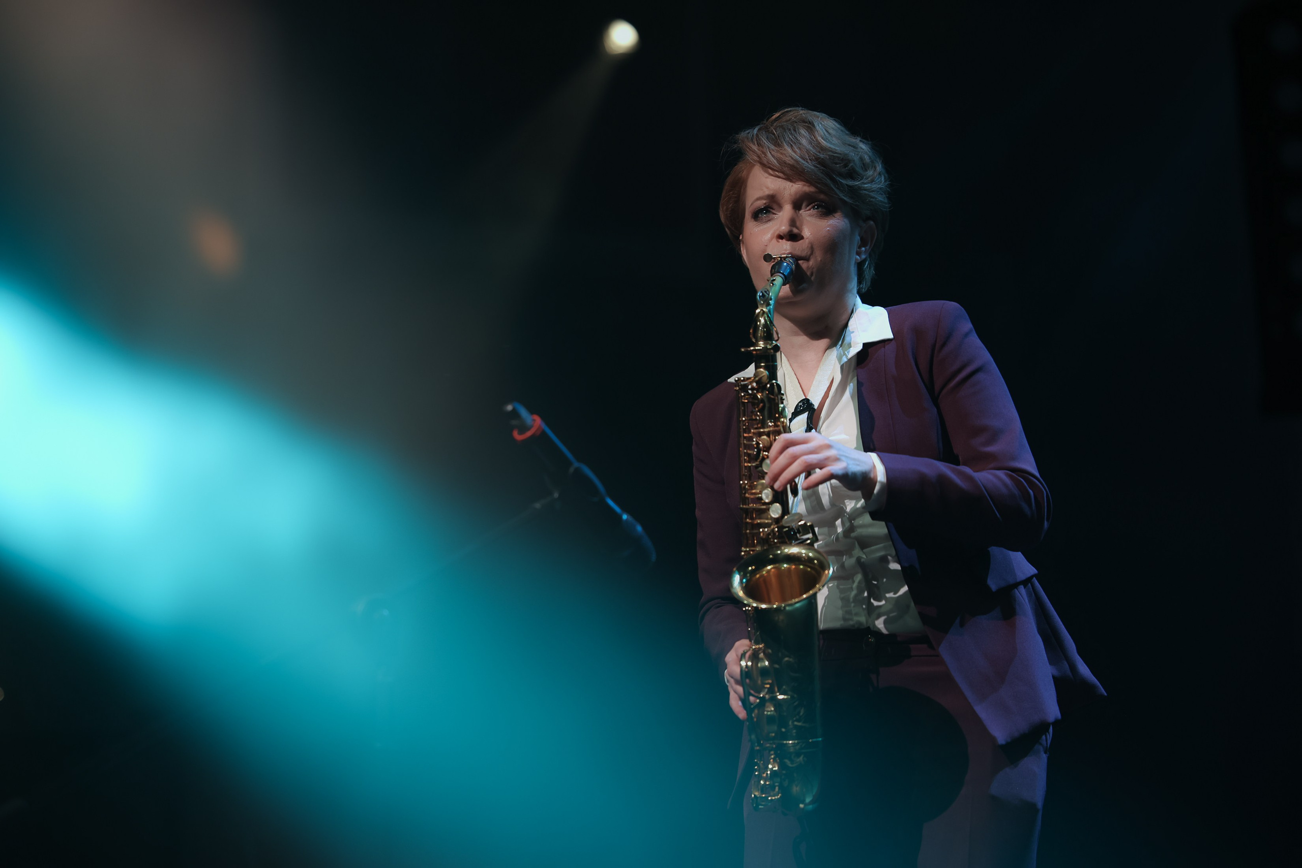 Вероника Кожухарова (саксофон). Reportage, architectural, fine art photographer Lena Melnikova in Moscow