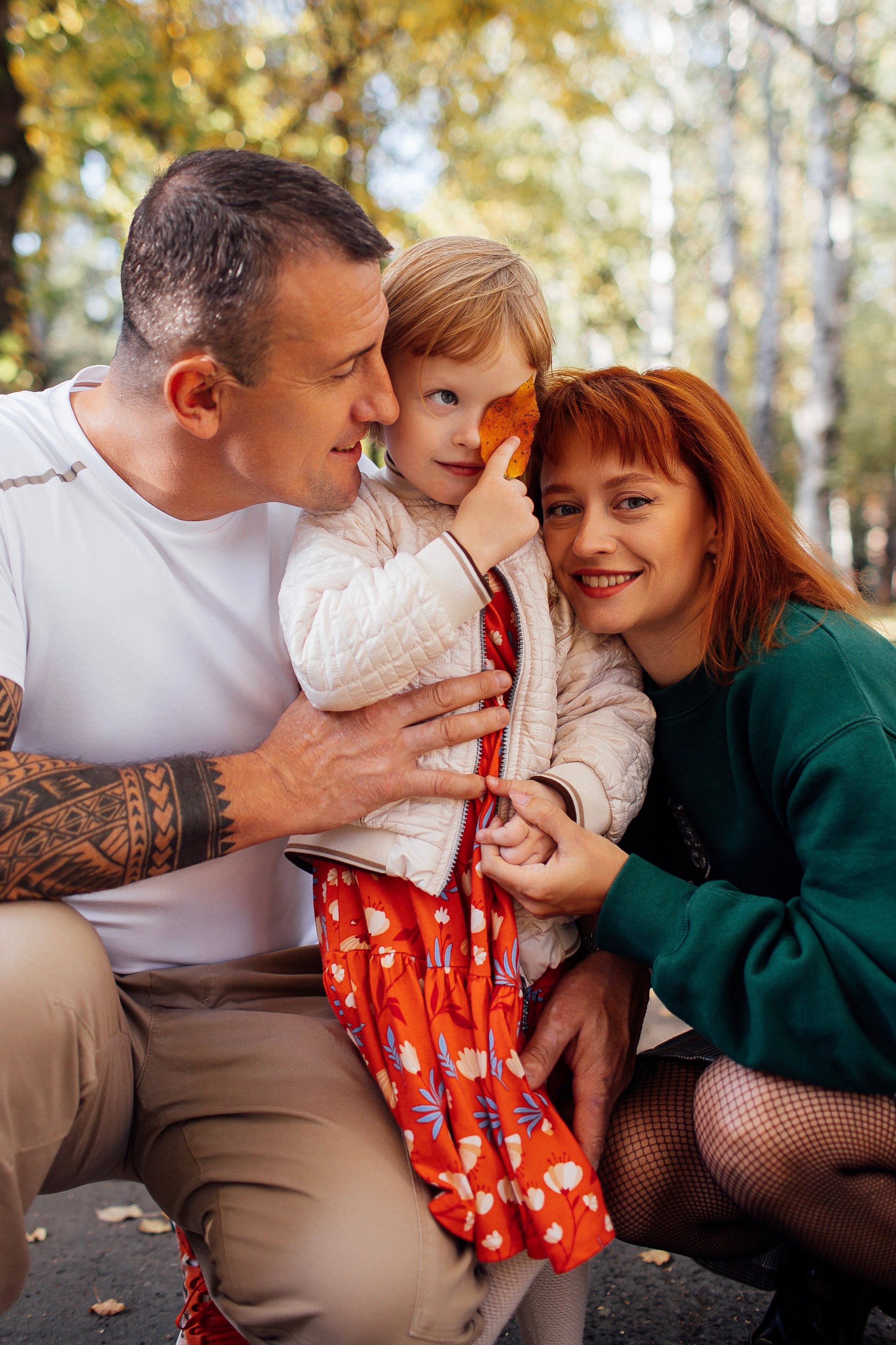 Саша Наташа и Анжелика. Семейная съемка — это красивый способ признаться своей семье в любви