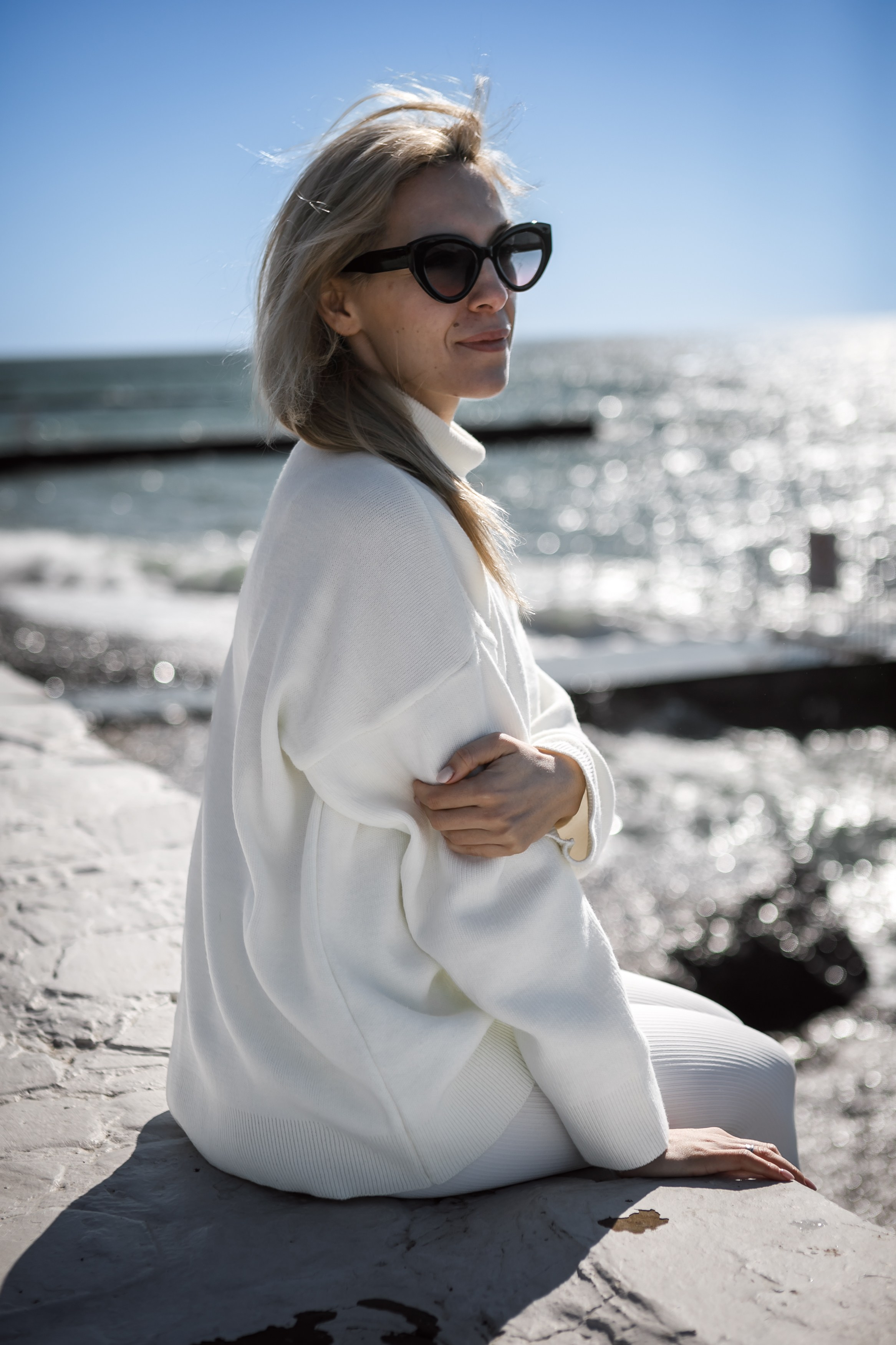 Фотосессия у моря. Фотограф Губкинского