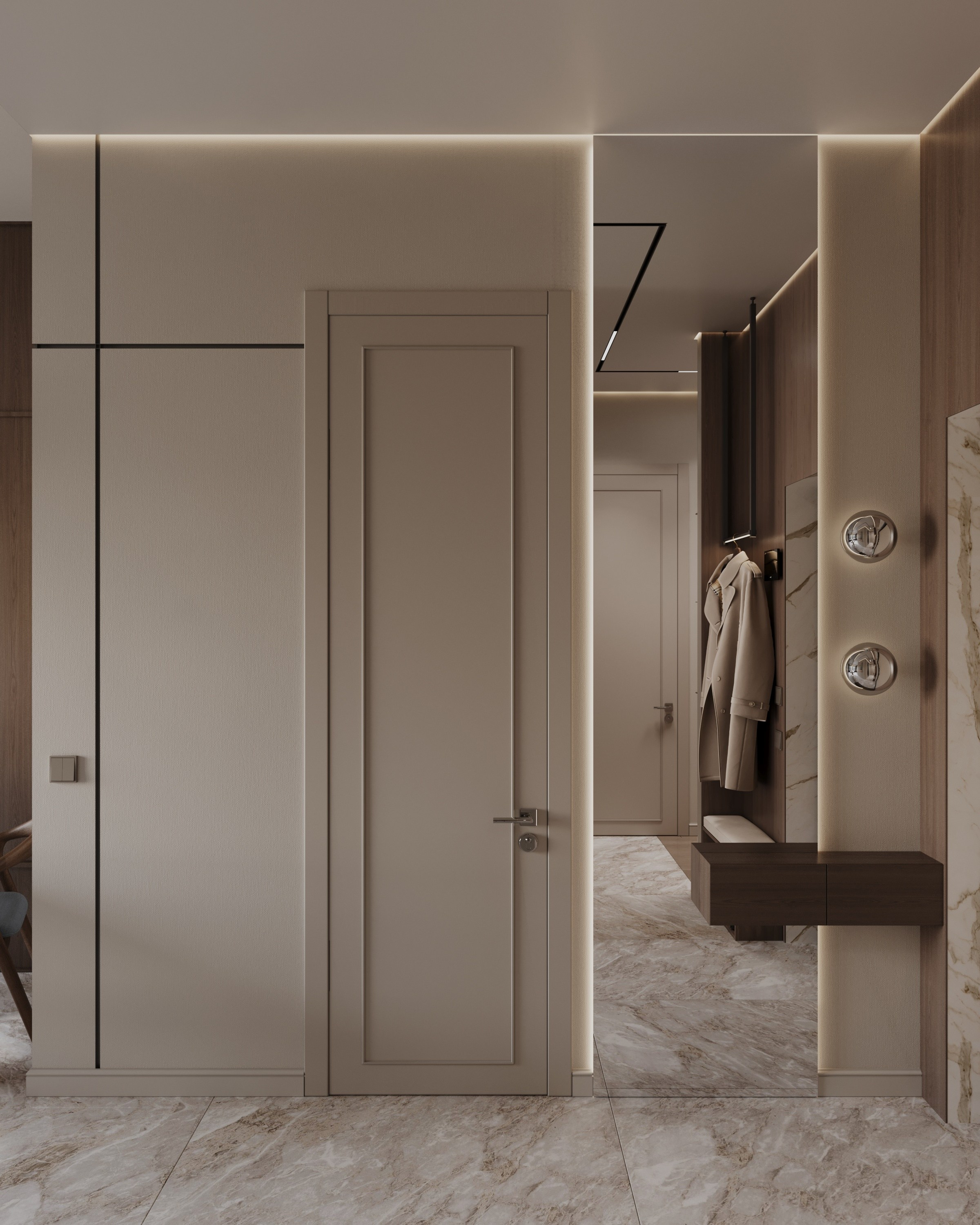 ЖК «Режиссер» | 60 m². Екатерина Коренева | 3d визуализация