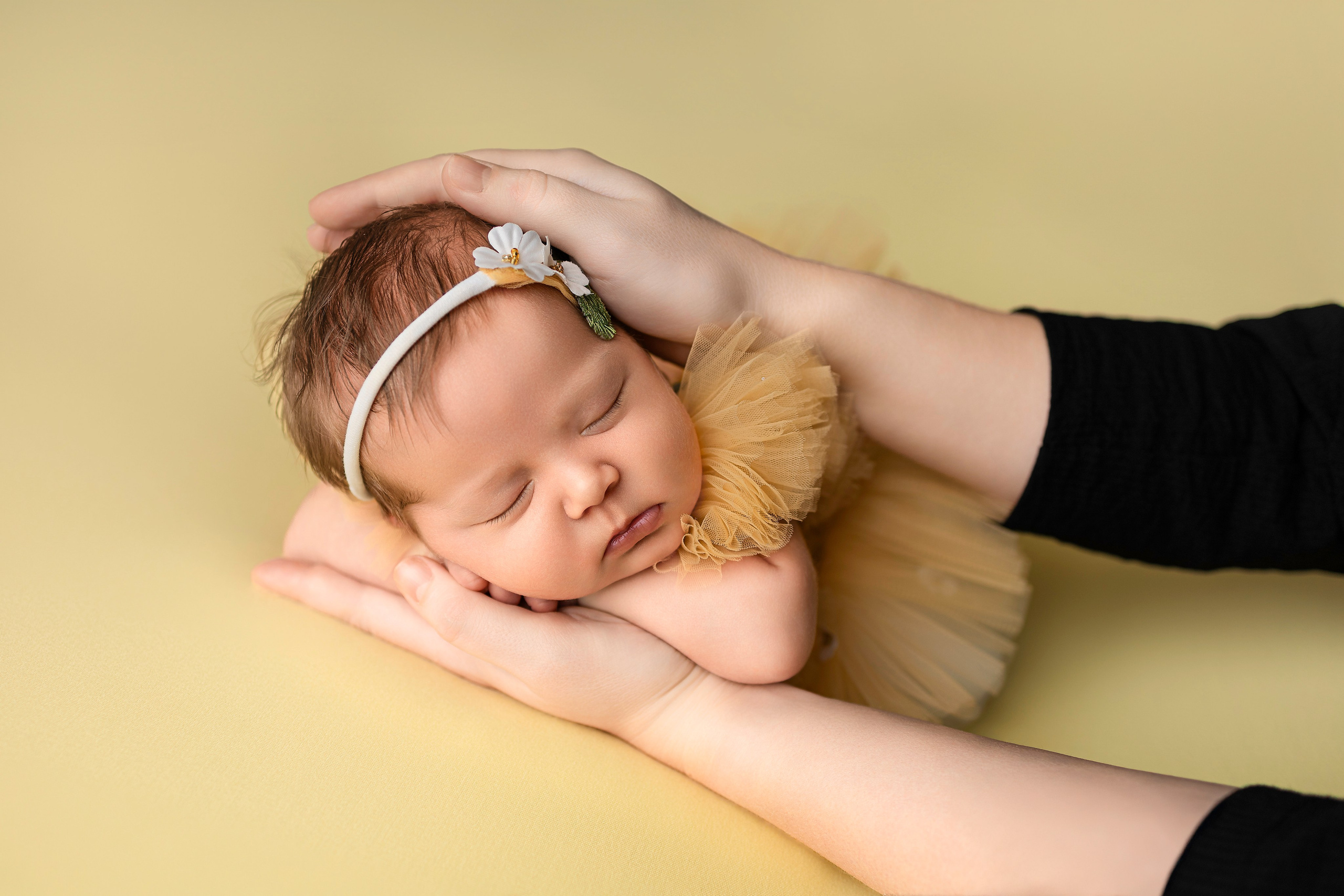 Лилия 10 дней. Фотограф новорождённых Newborn Москва
