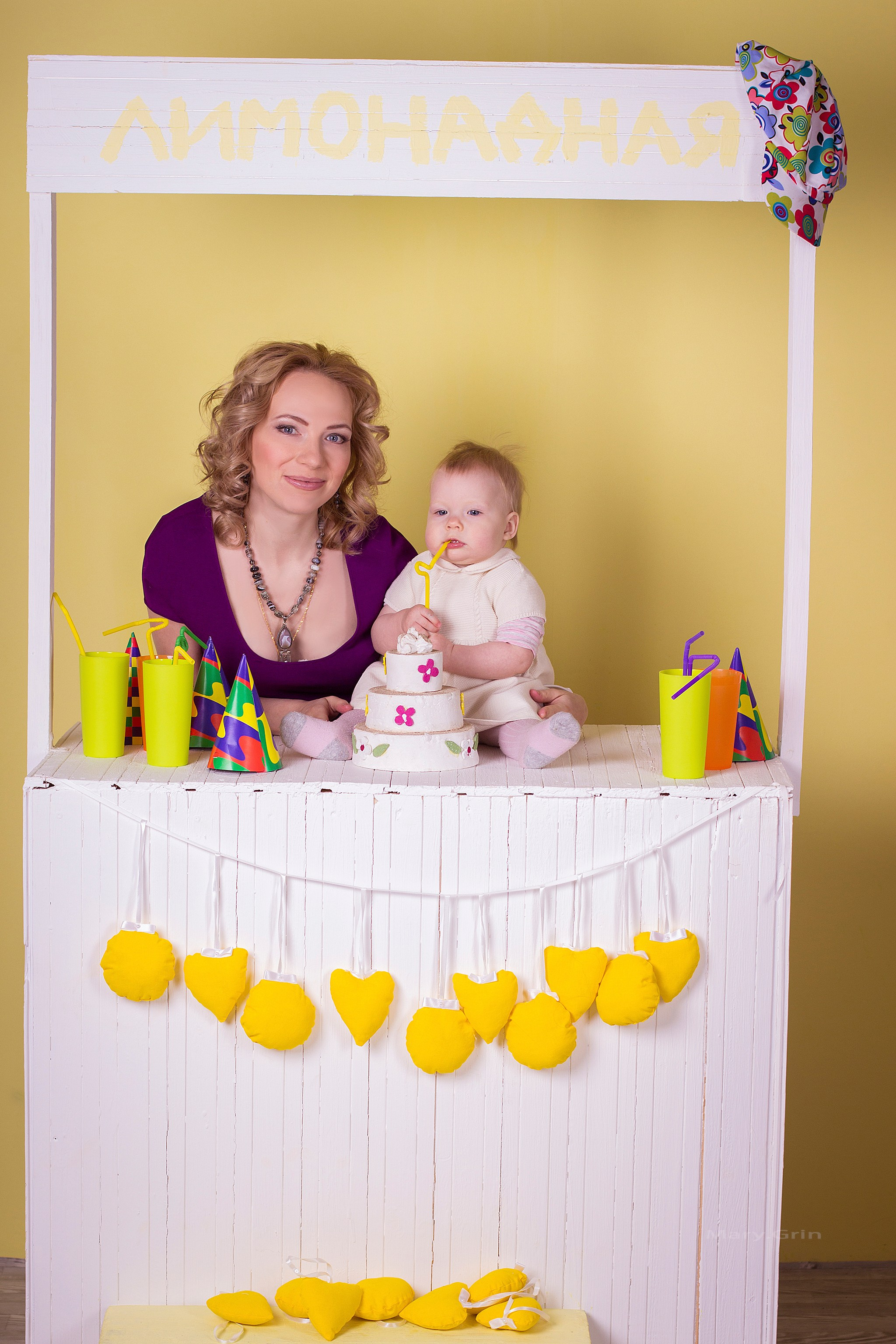 Студийная съёмка Анны и Василисы. Детский и семейный фотограф, фотограф мероприятий Нижний Новгород