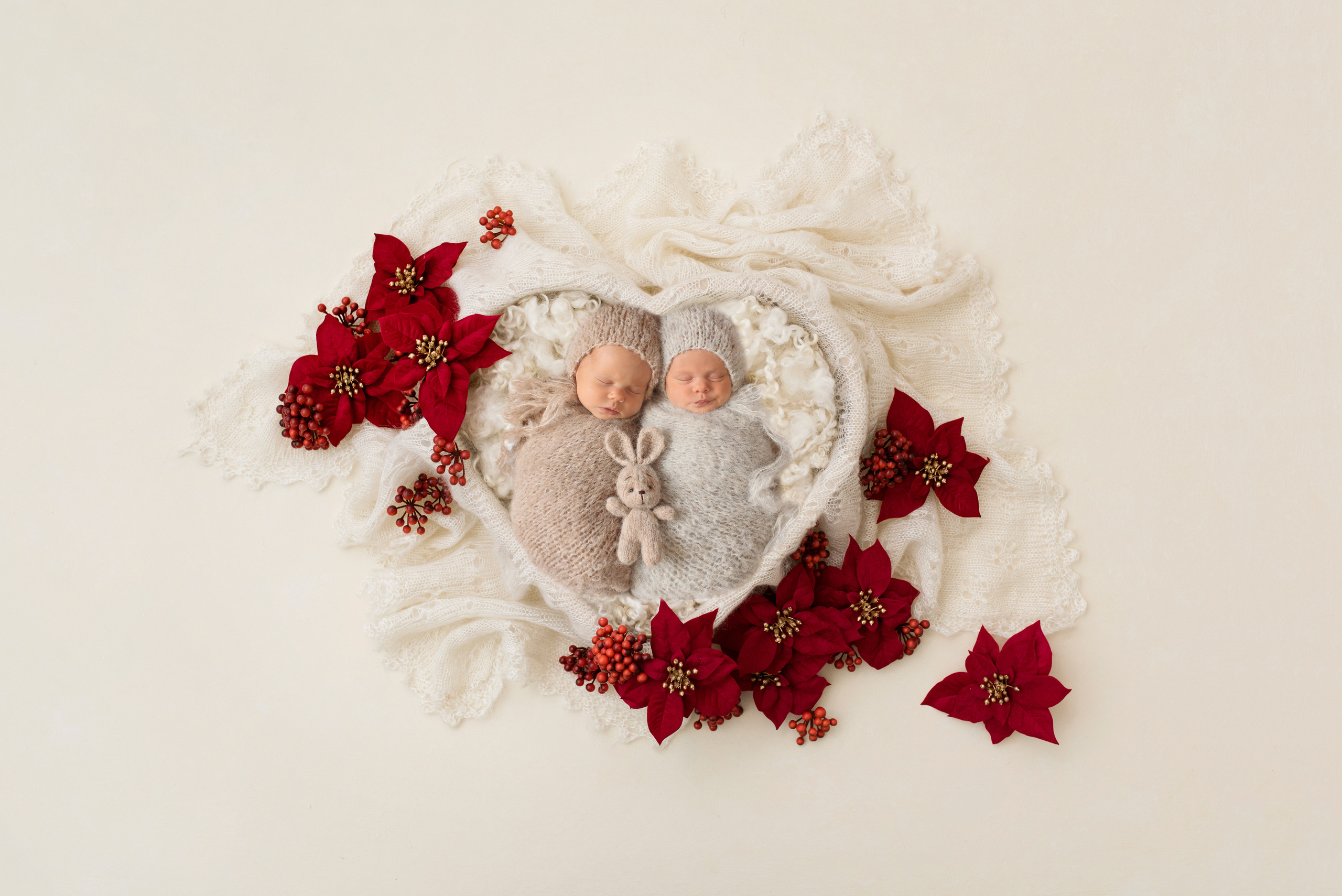 Двойняшки. Фотограф новорожденных и детей до года в Челябинске Иванова Елена