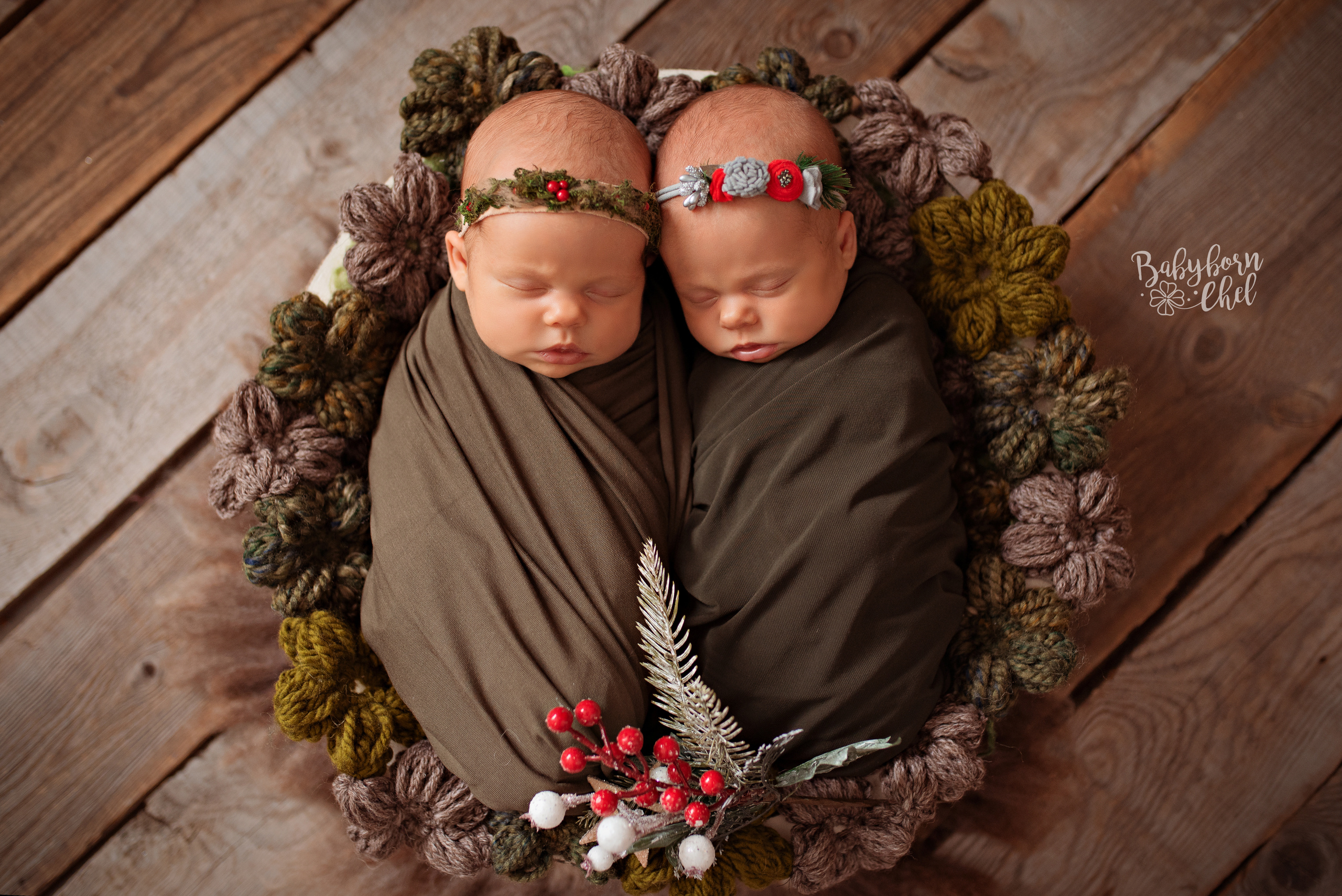 Двойняшки. Фотограф новорожденных и детей до года в Челябинске Иванова Елена