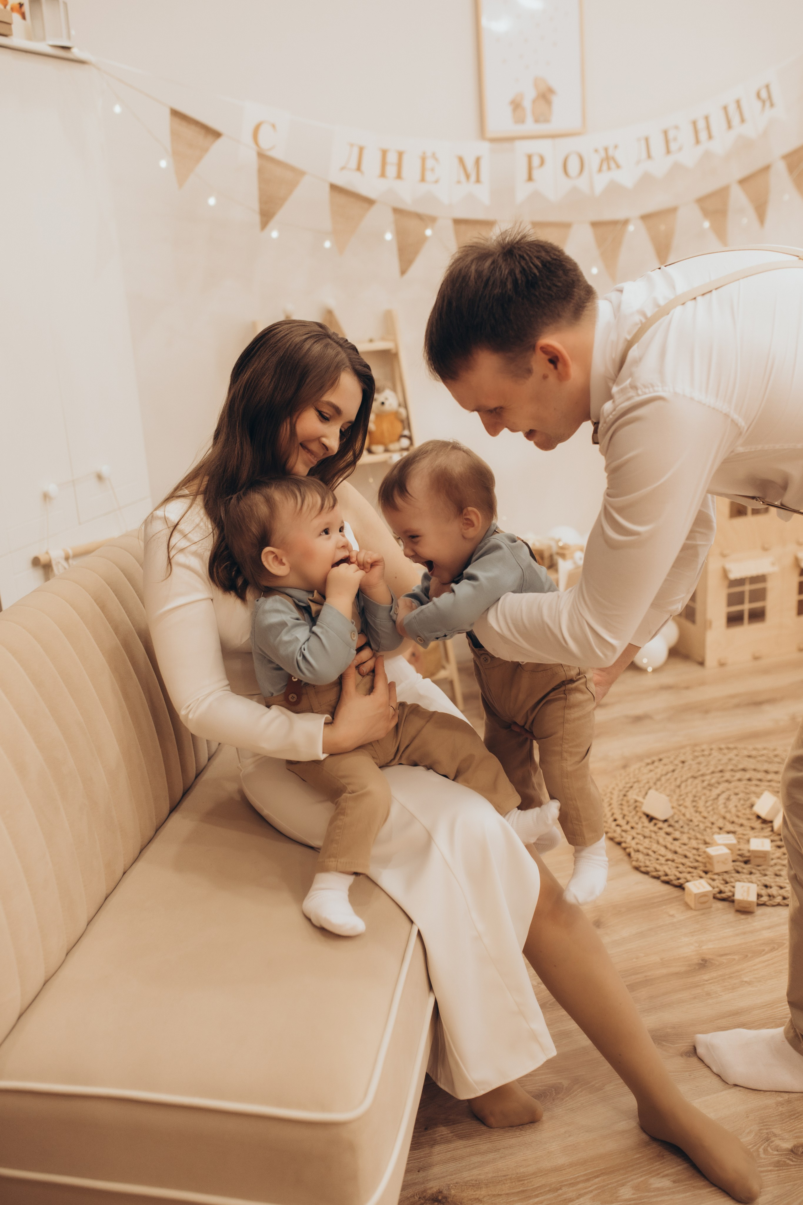 Годовасик Петра и Савелия. Свадебный и семейный фотограф в Белгороде Евгения Курочкина